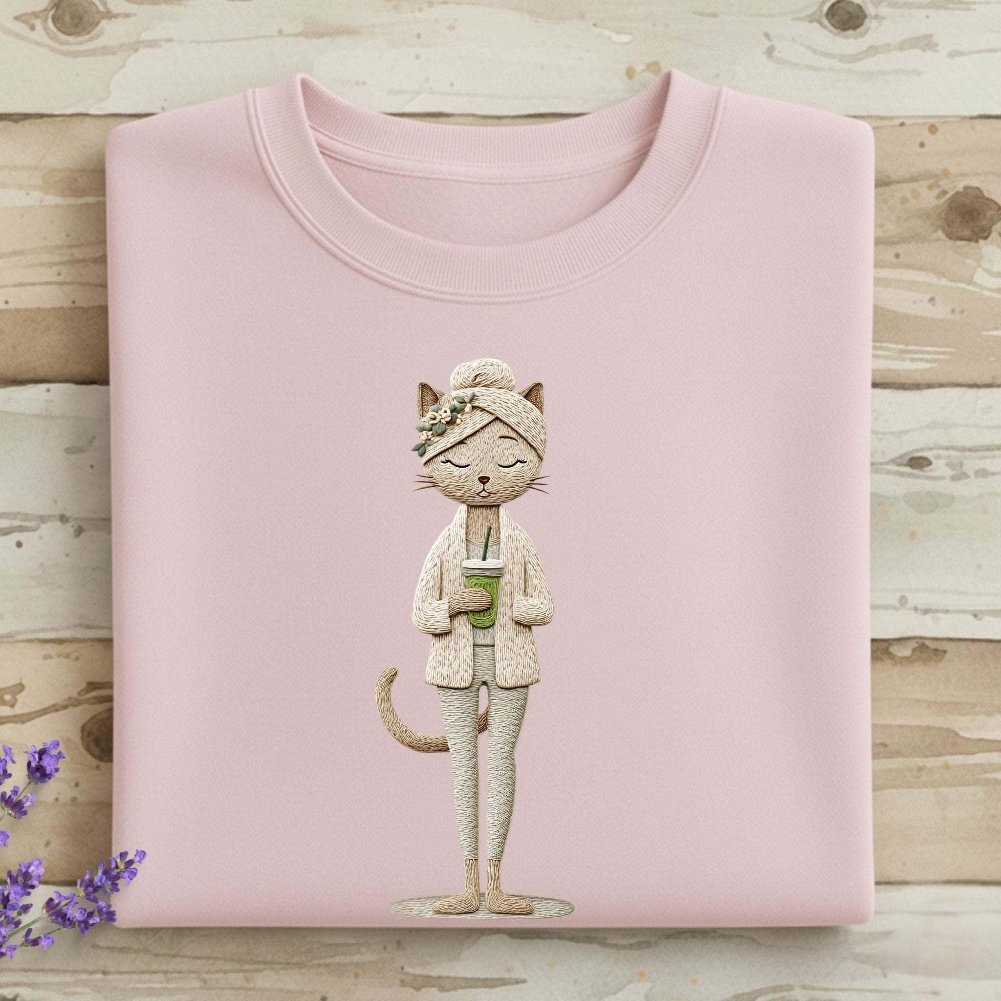 Spa Day Cat T-Shirt, Relaxed Cat Design, Cute Animal T-Shirt, Funny Cat Lover Gift, Unique Cat Art Tee, Whimsical T-Shirt - Craig Michael Design