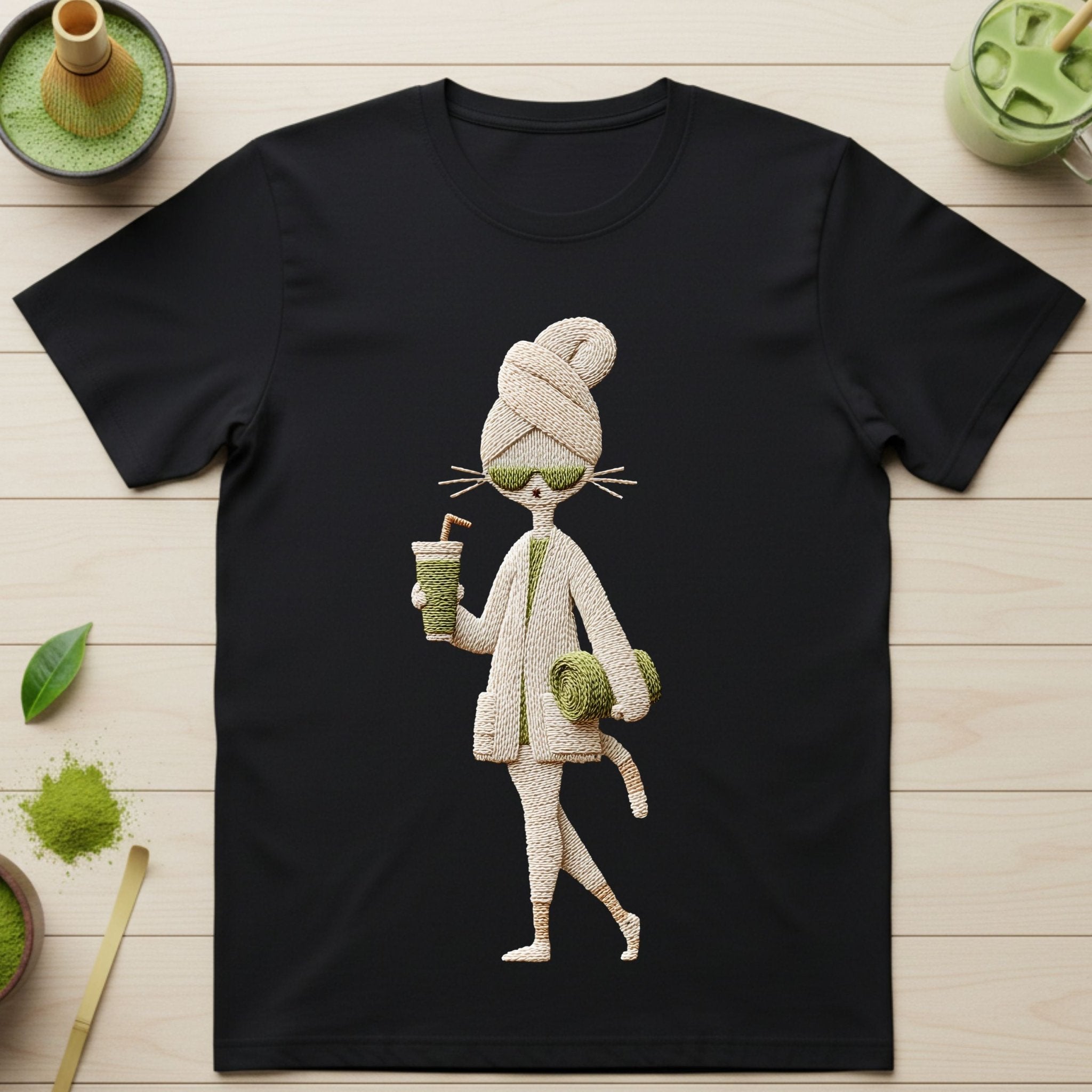 Spa Day Kitty T-Shirt – Calm & Cozy Edition - Craig Michael Design