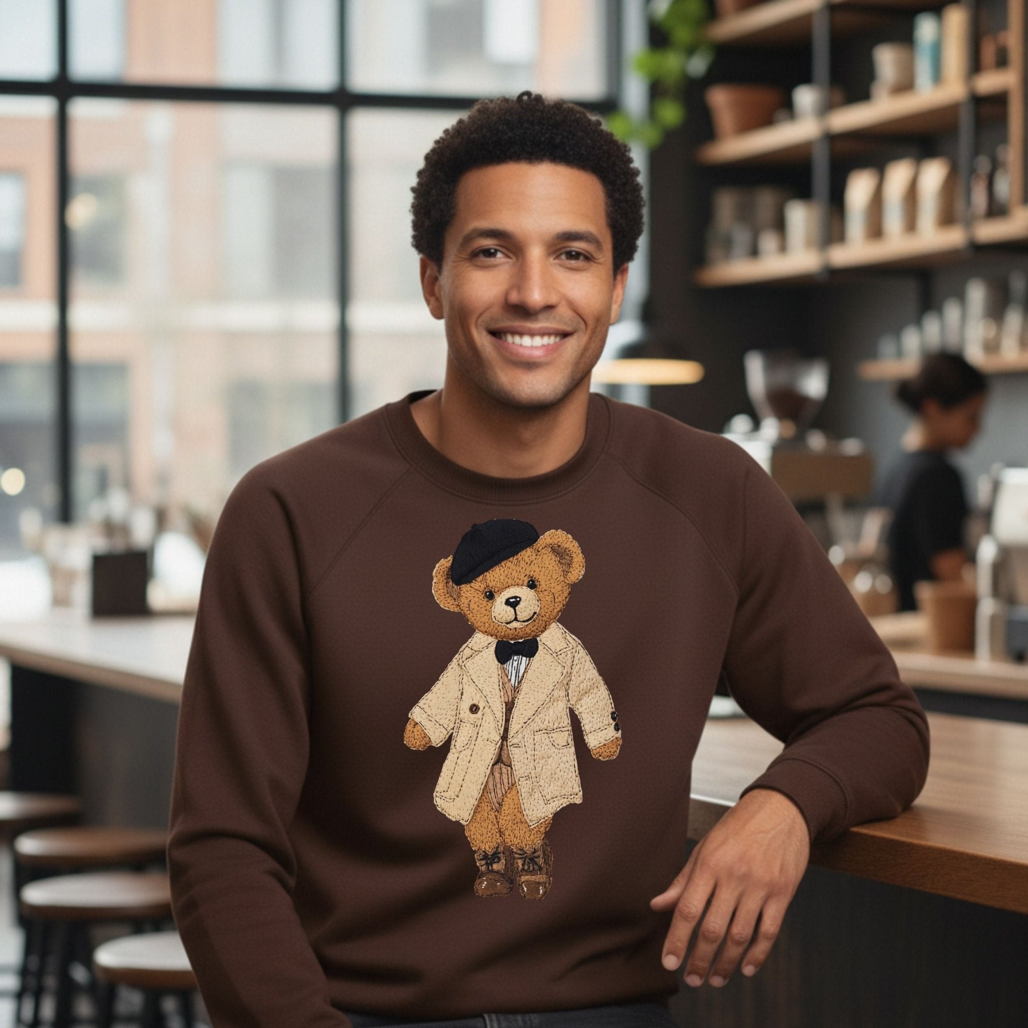 Stylish Teddy Bear Sweatshirt - Craig Michael Design