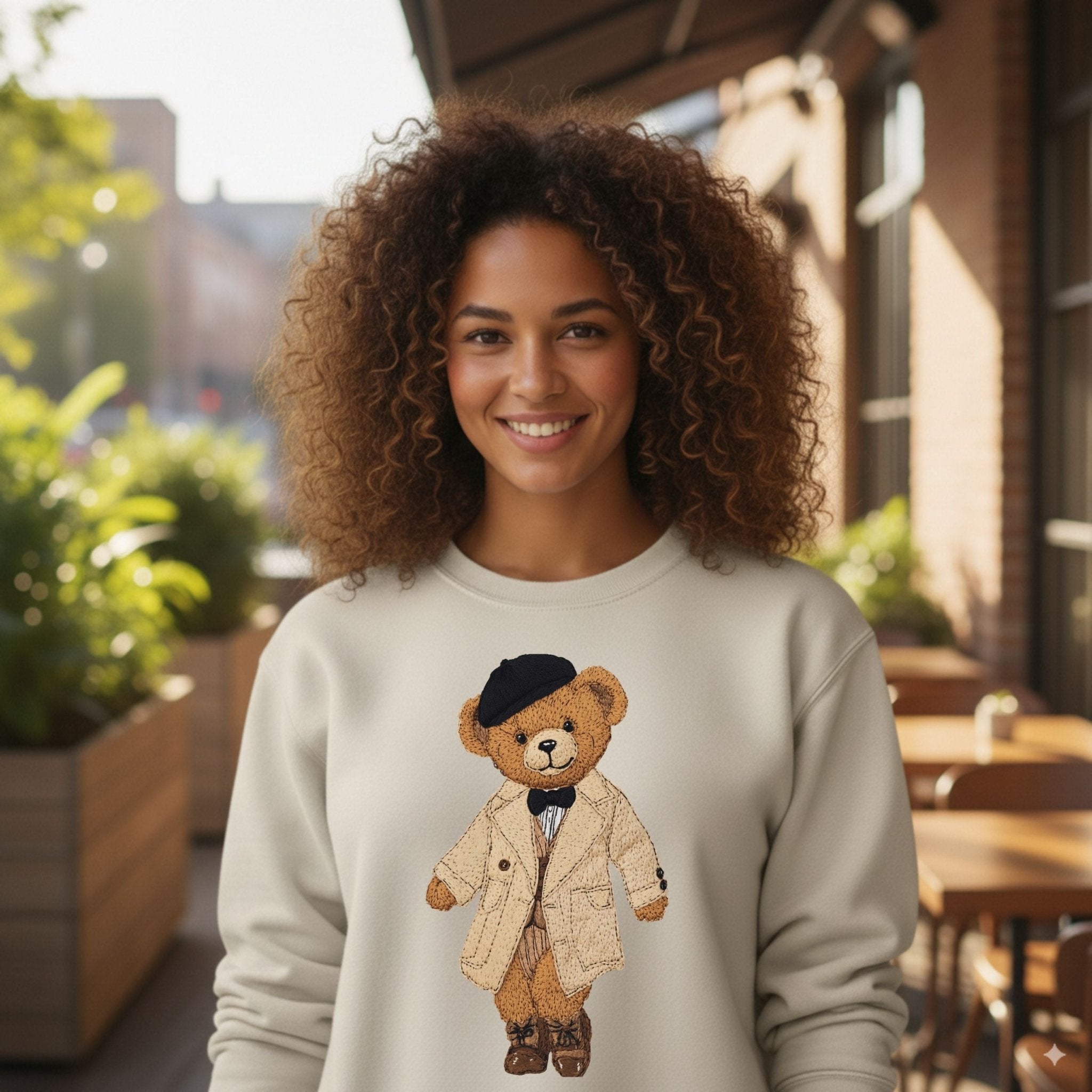 Stylish Teddy Bear Sweatshirt - Craig Michael Design