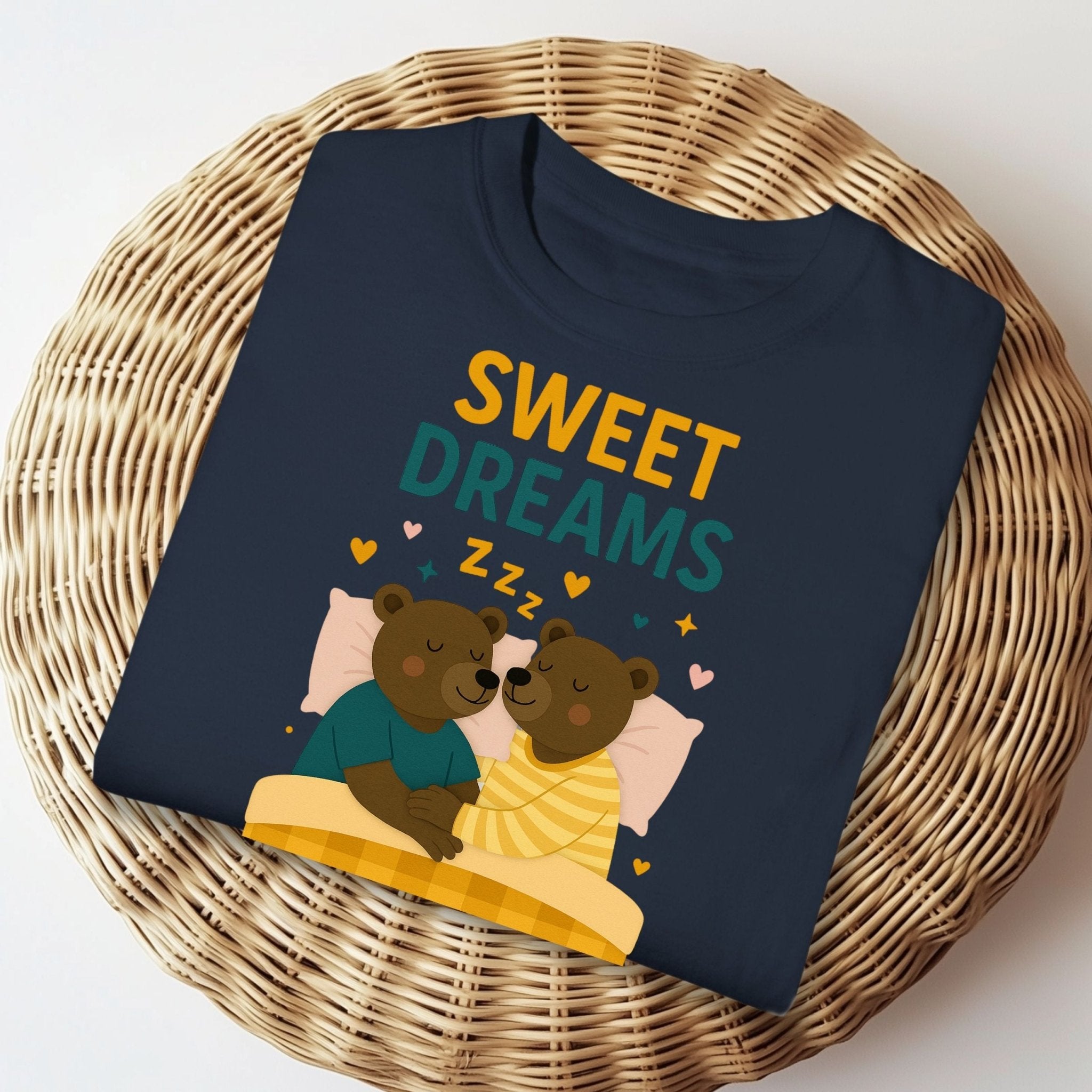 Sweet Dreams Shirt, Gay Couple Bedtime T-Shirt - Craig Michael Design