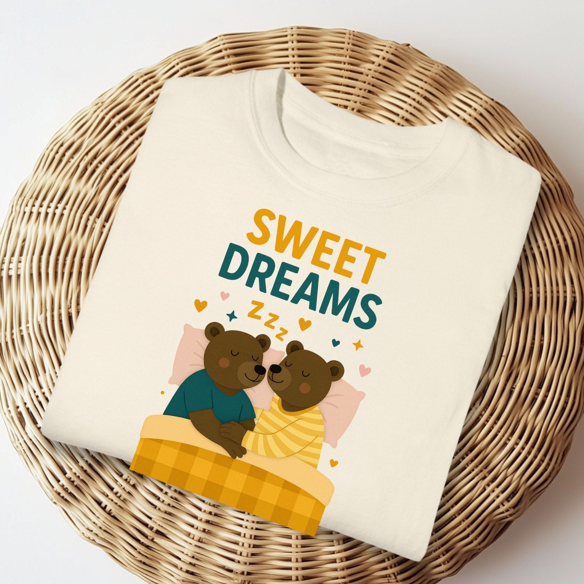 Sweet Dreams Shirt, Gay Couple Bedtime T-Shirt - Craig Michael Design