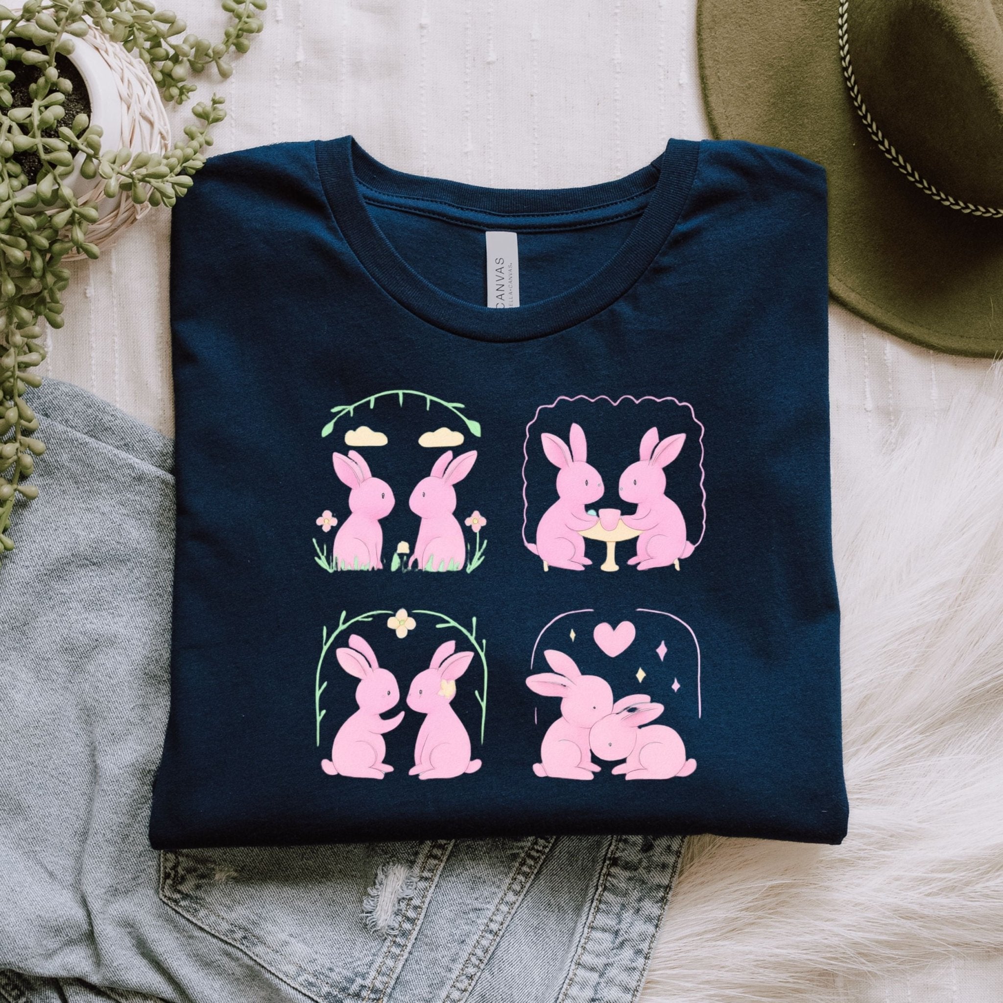 This Is Us – Bunny Romance T-Shirt - Craig Michael Design