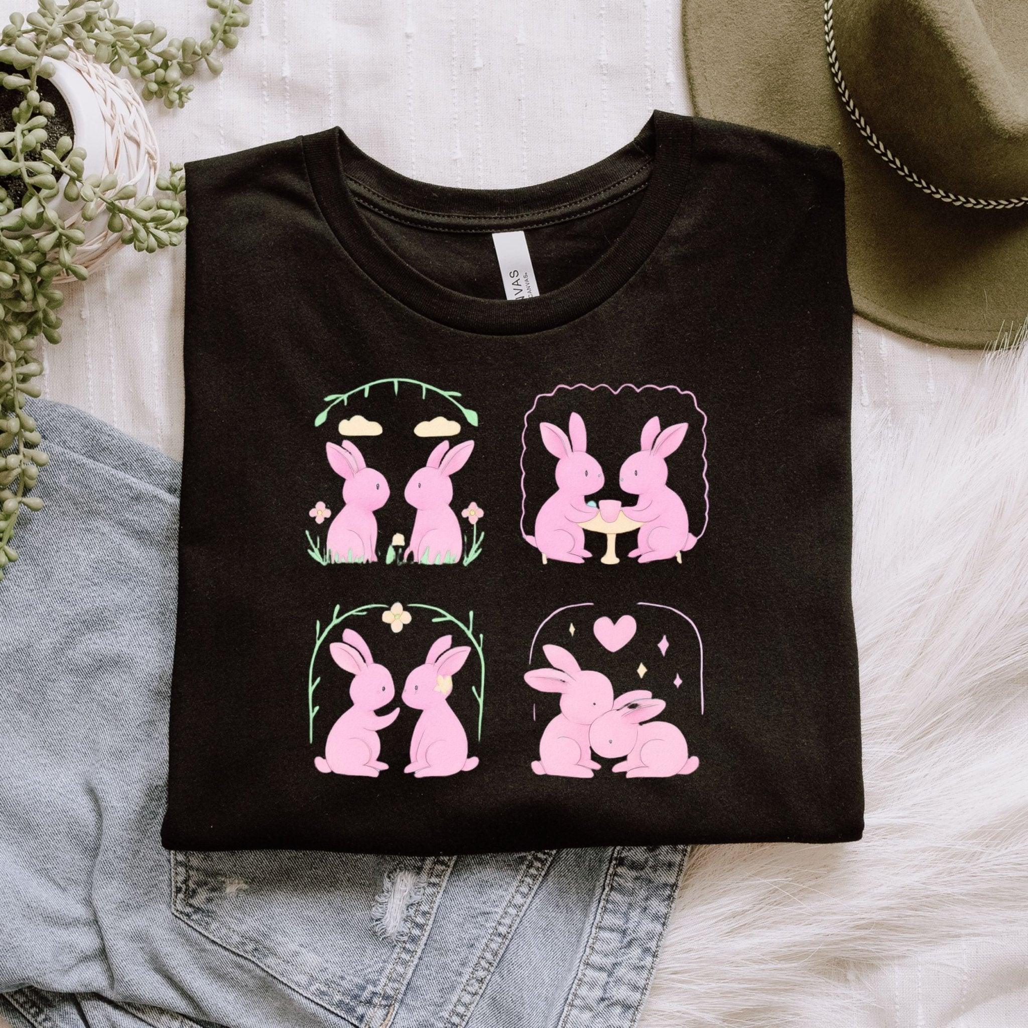 This Is Us – Bunny Romance T-Shirt - Craig Michael Design