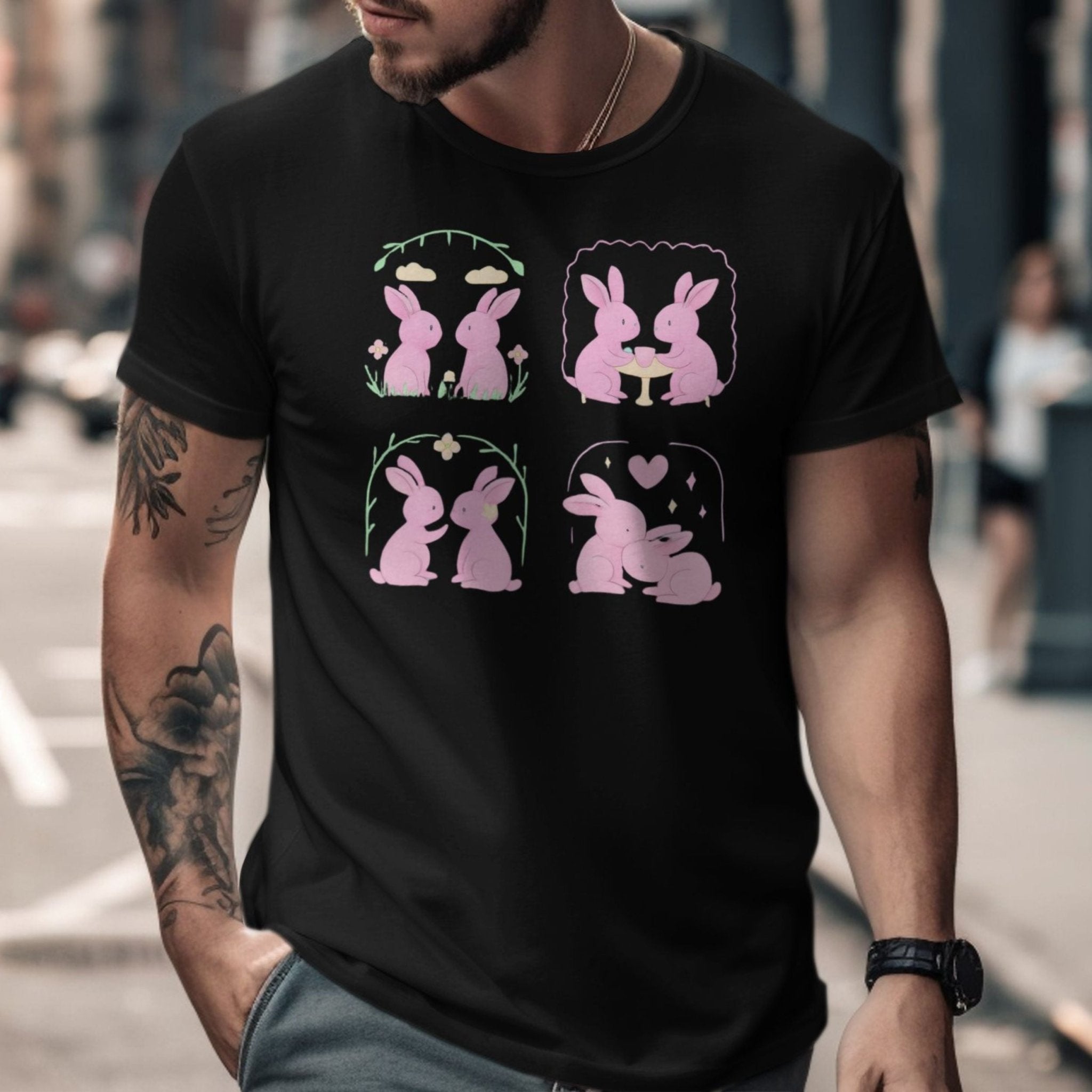 This Is Us – Bunny Romance T-Shirt - Craig Michael Design