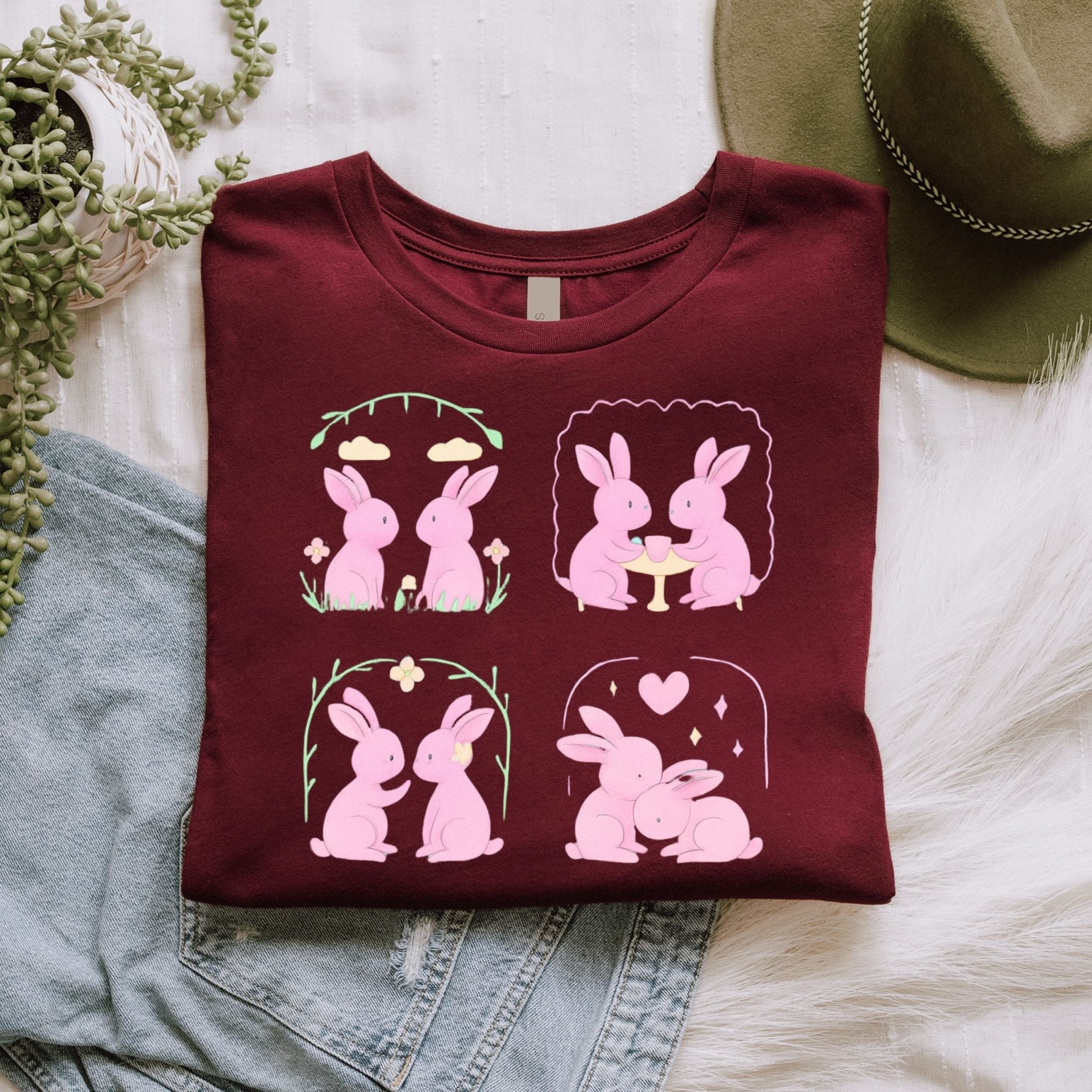 This Is Us – Bunny Romance T-Shirt - Craig Michael Design