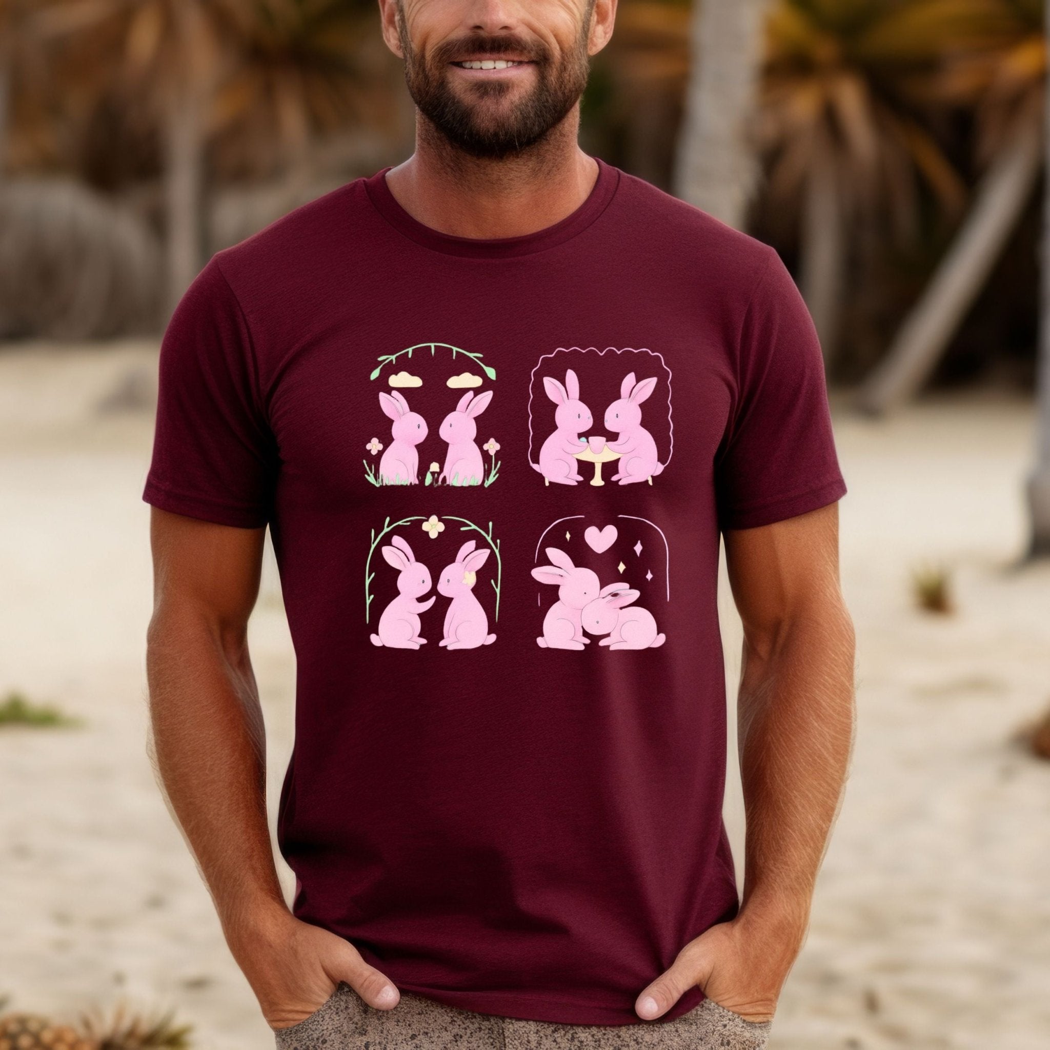 This Is Us – Bunny Romance T-Shirt - Craig Michael Design