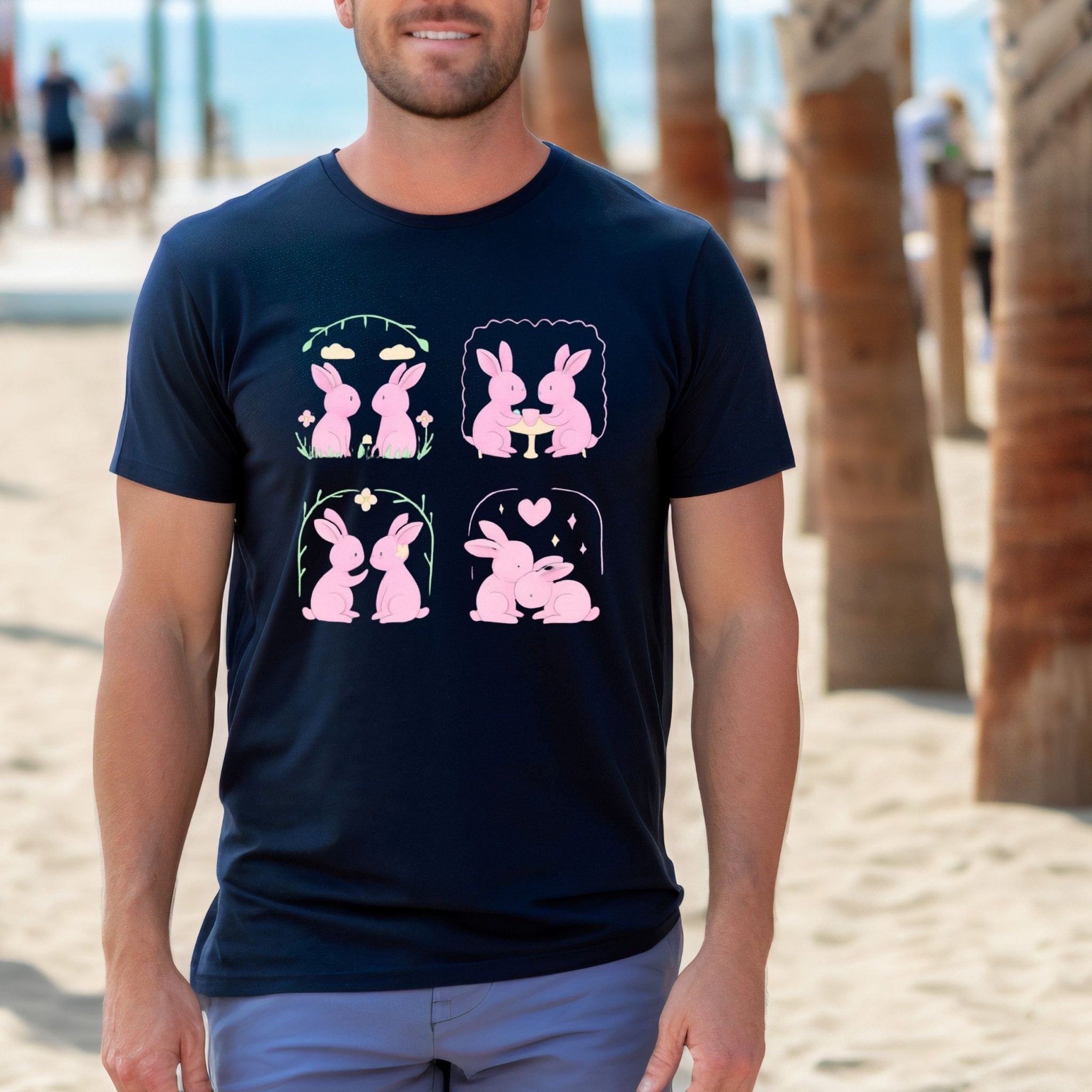 This Is Us – Bunny Romance T-Shirt - Craig Michael Design