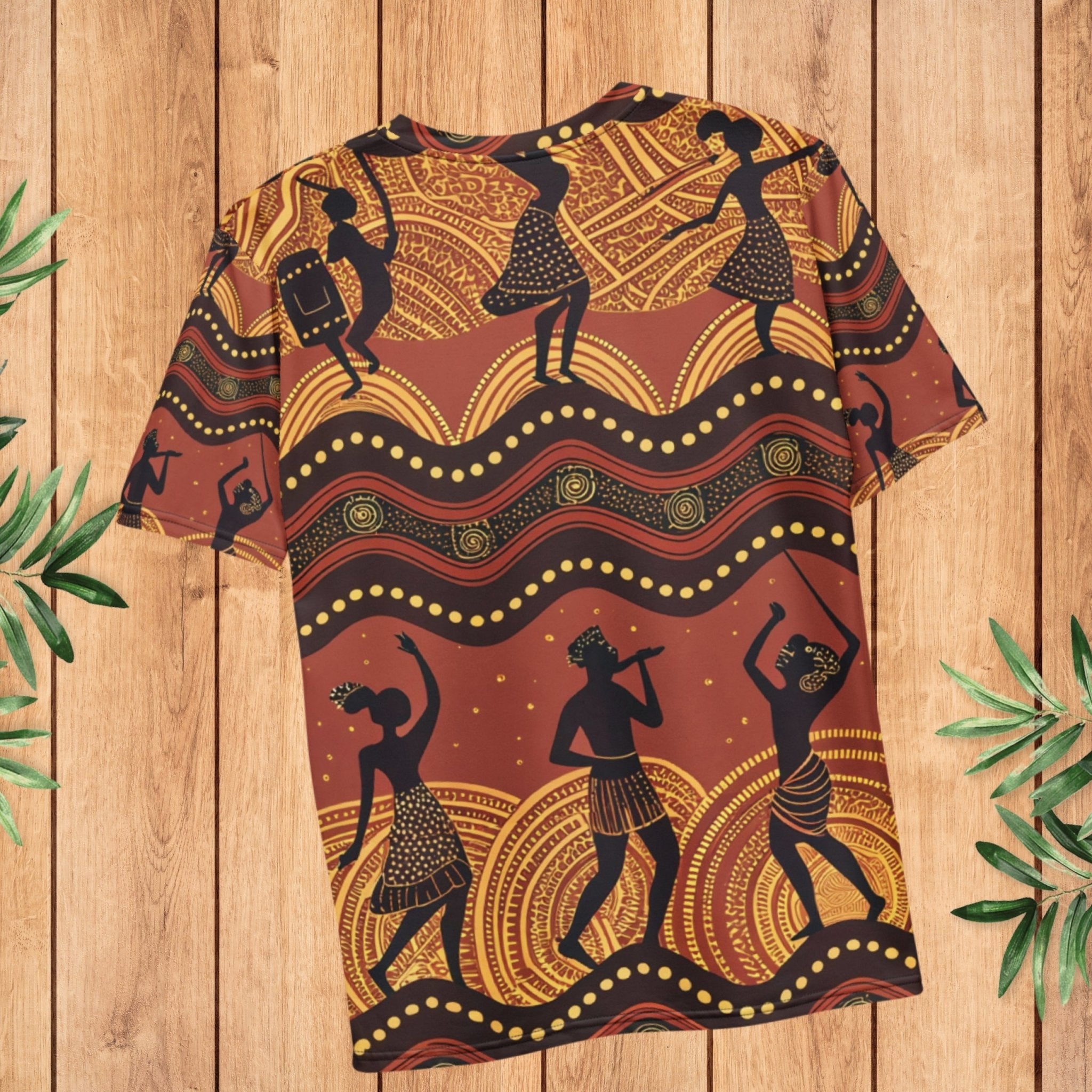 Tribal Dance & Music All - Over Print T-Shirt – African Rhythm & Cultural Celebration - Craig Michael Design