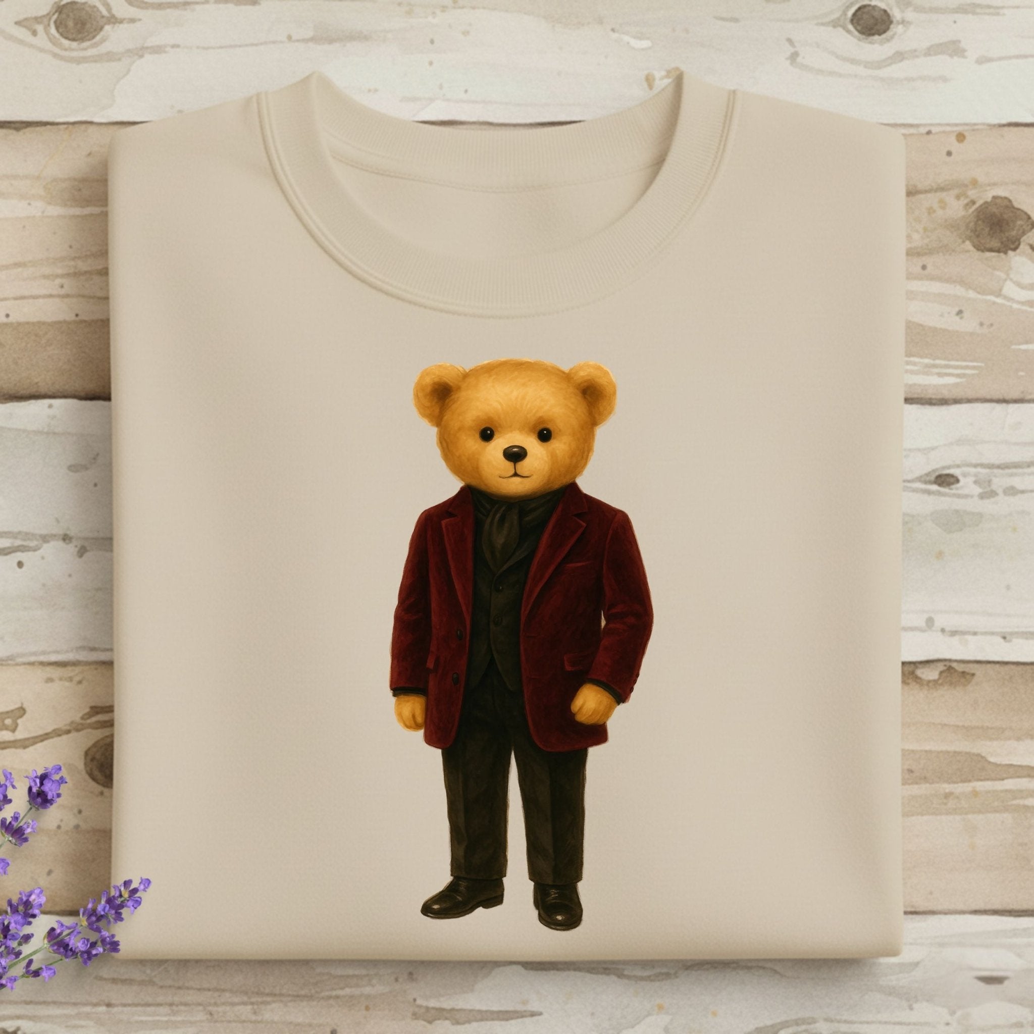 Velvet Gentleman Teddy Sweatshirt - Craig Michael Design