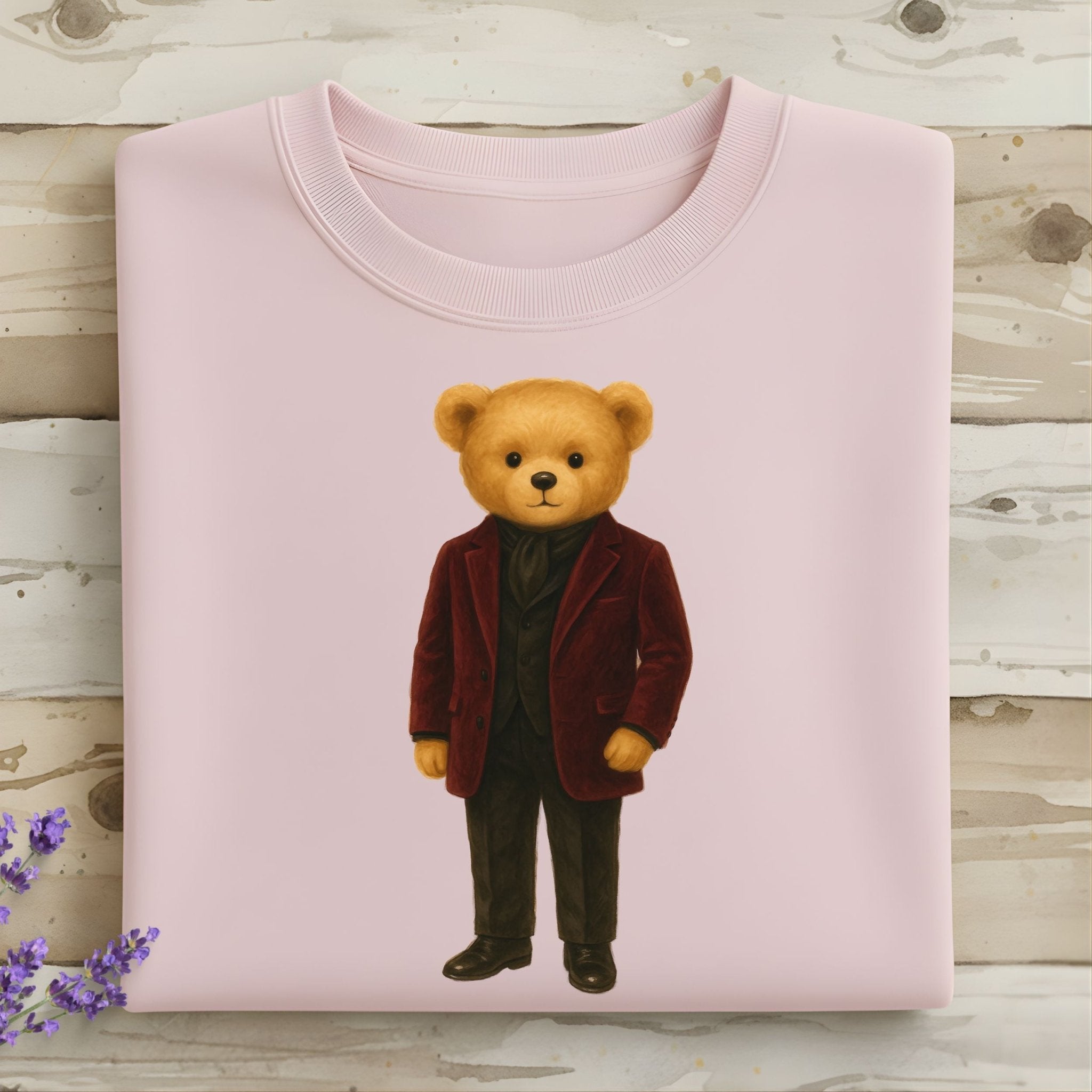 Velvet Gentleman Teddy Sweatshirt - Craig Michael Design