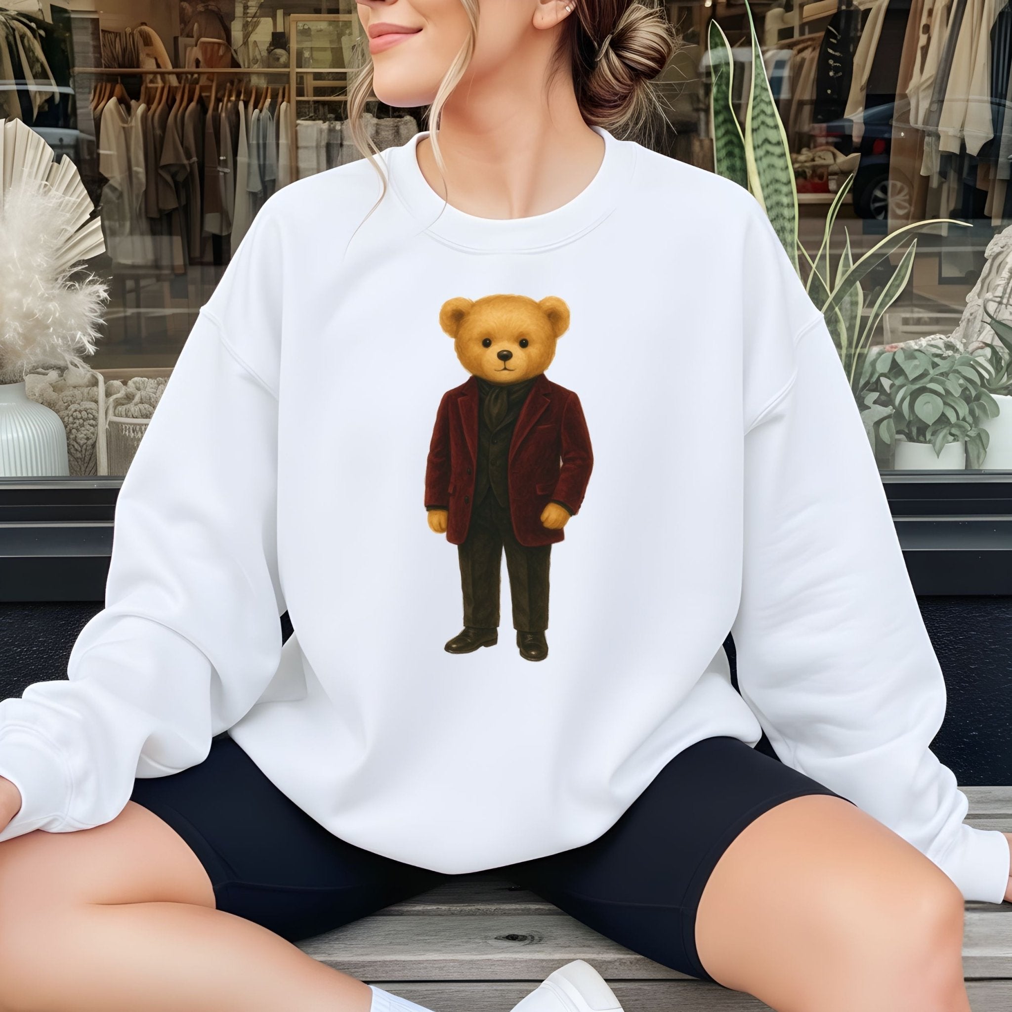 Velvet Gentleman Teddy Sweatshirt - Craig Michael Design