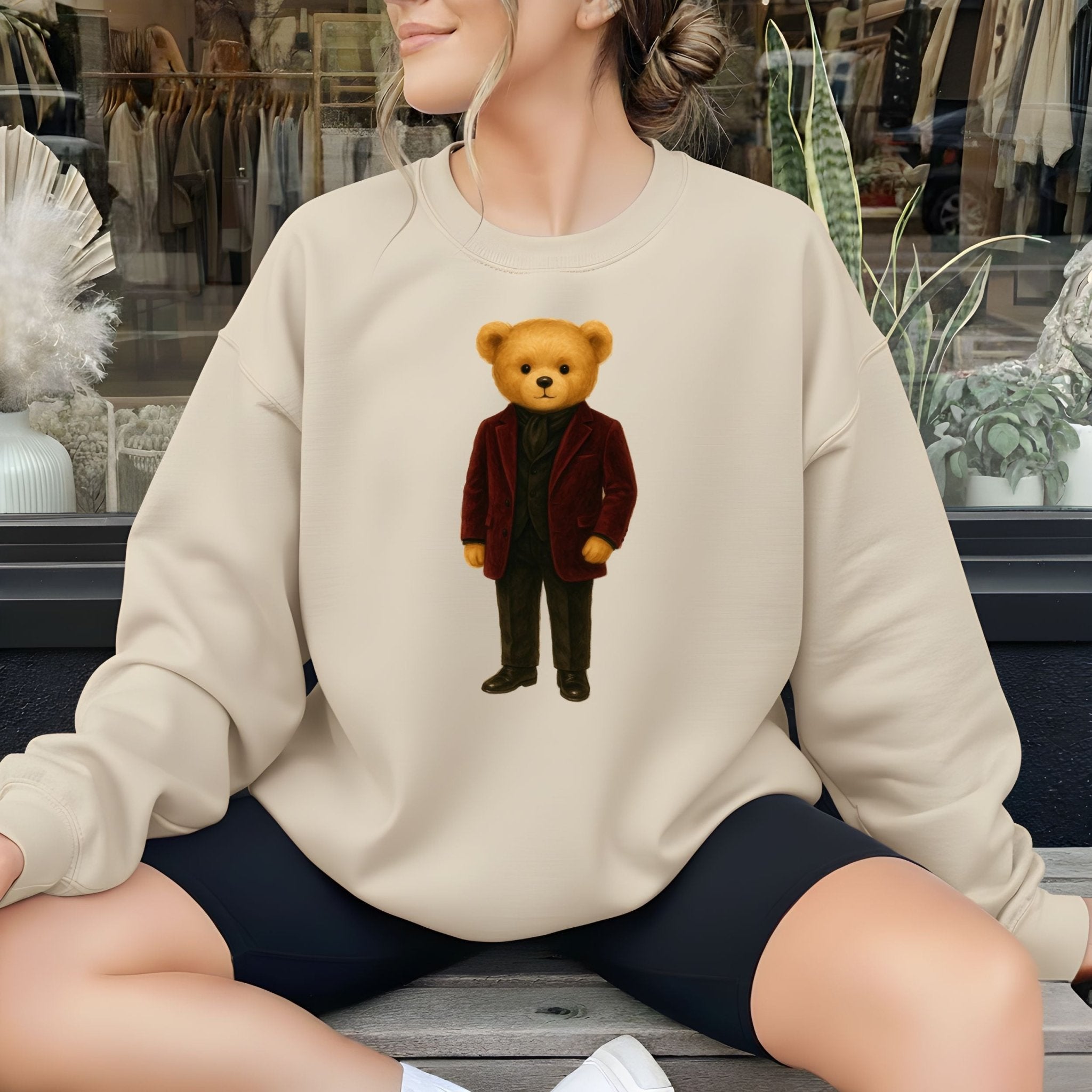 Velvet Gentleman Teddy Sweatshirt - Craig Michael Design