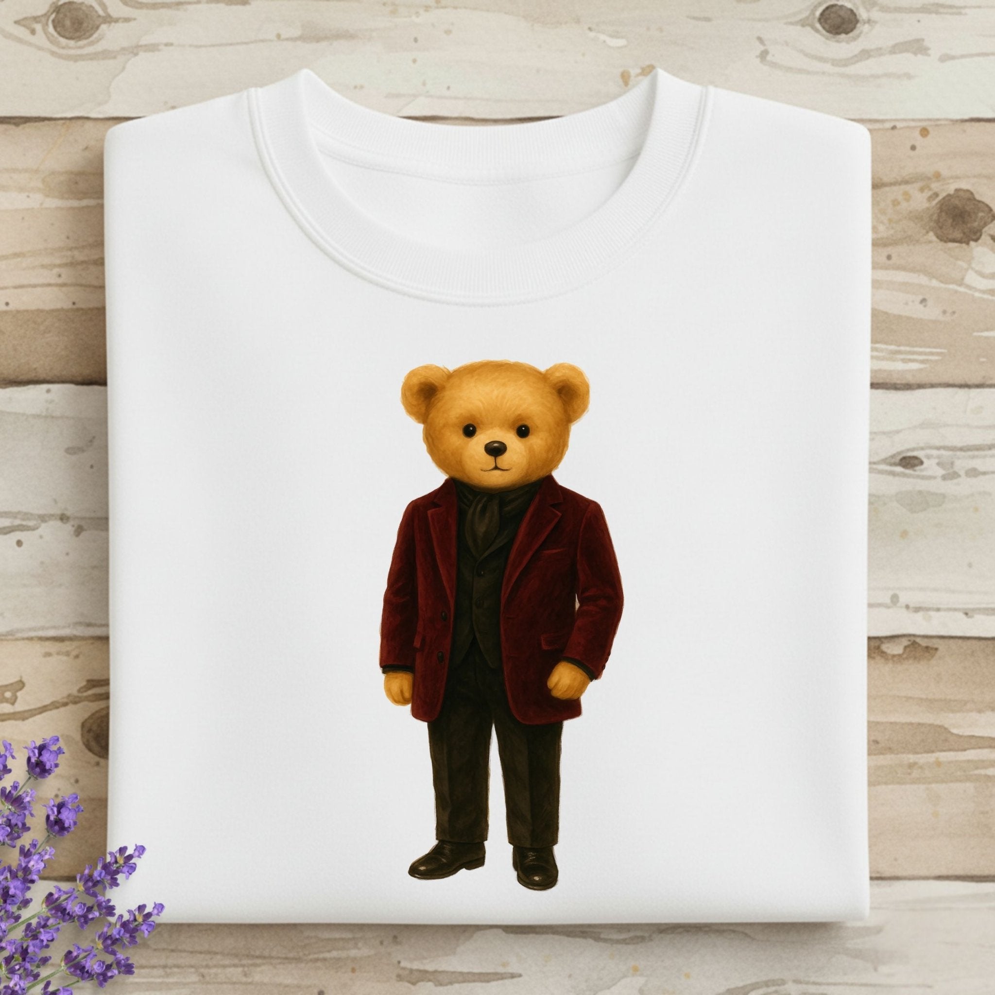 Velvet Gentleman Teddy Sweatshirt - Craig Michael Design