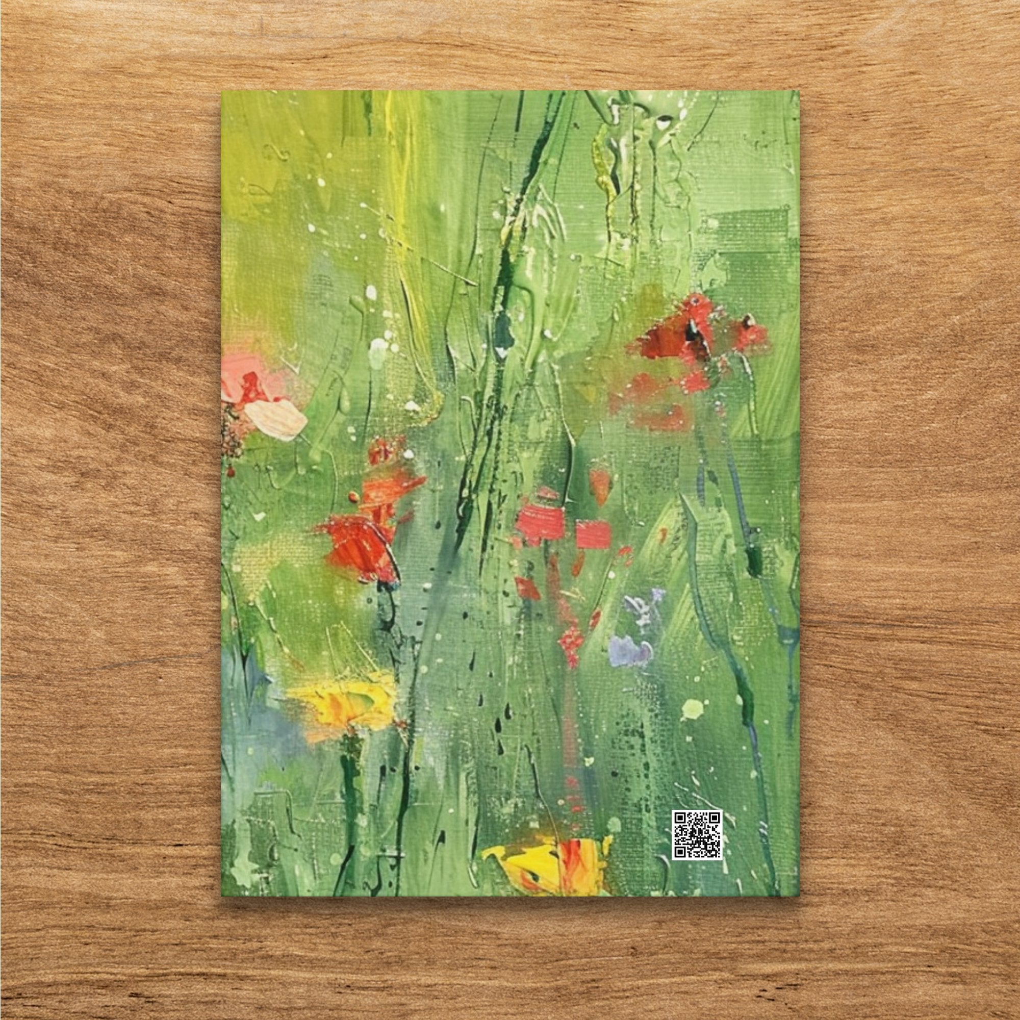 Vibrant Abstract Floral Journal, Artistic Notebook, Colorful Floral Diary, Unique Gift Idea, Sketchbook for Artists, Flower Art Journal - Craig Michael Design