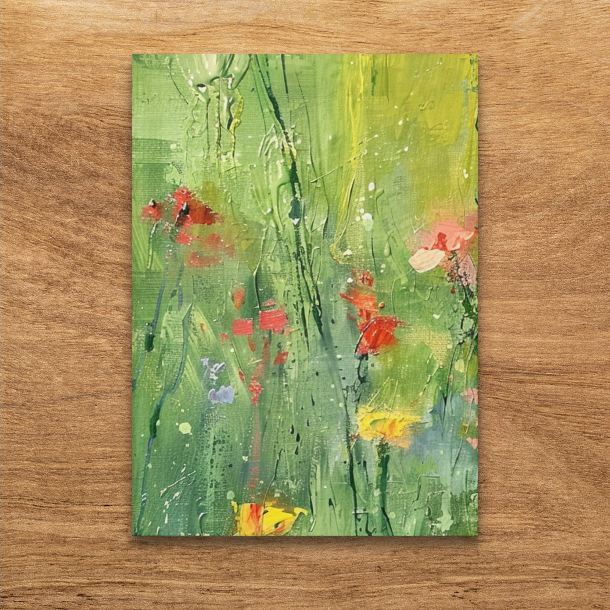 Vibrant Abstract Floral Journal, Artistic Notebook, Colorful Floral Diary, Unique Gift Idea, Sketchbook for Artists, Flower Art Journal - Craig Michael Design