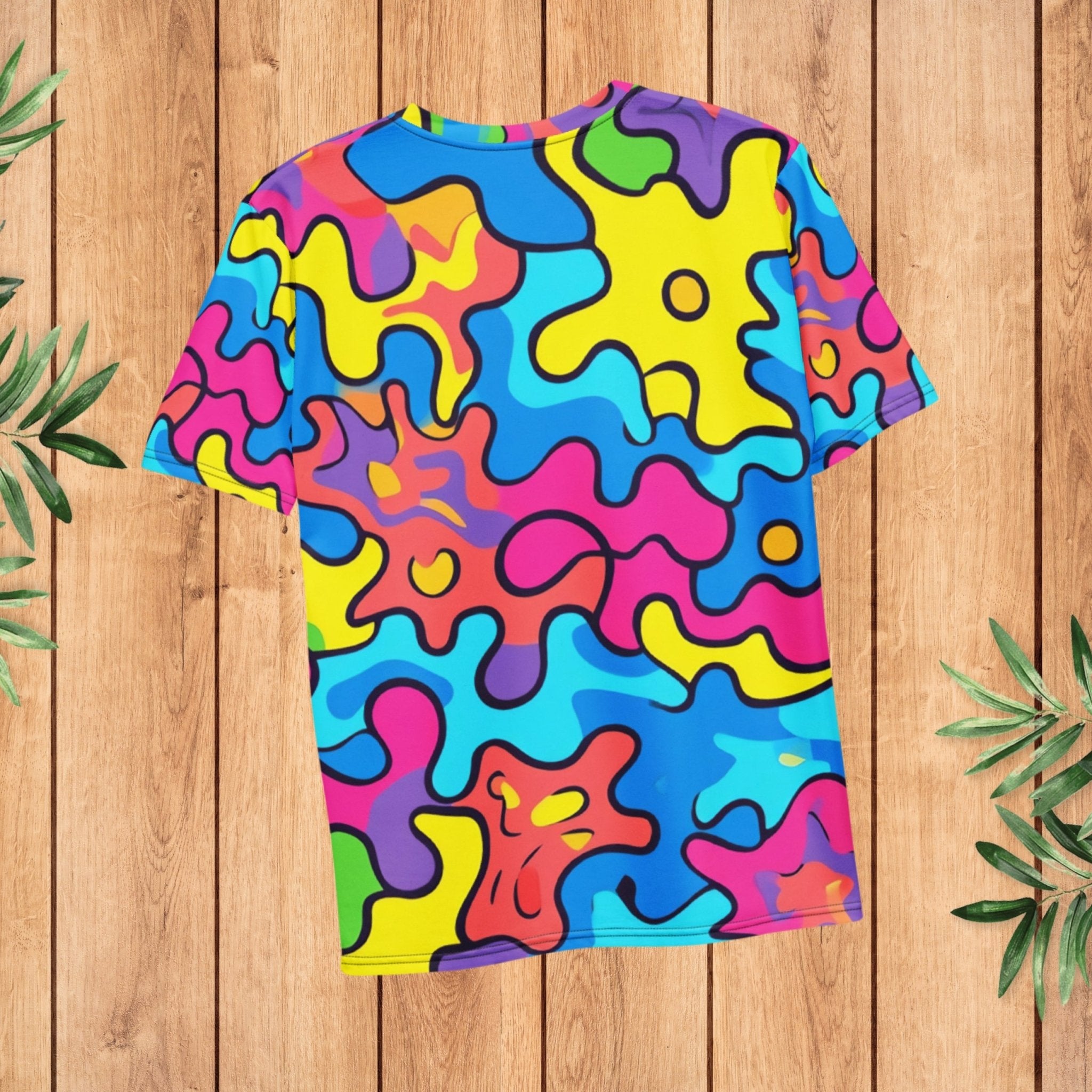 Vibrant African Energy All - Over Print T-Shirt – Tribal Abstract Design - Craig Michael Design