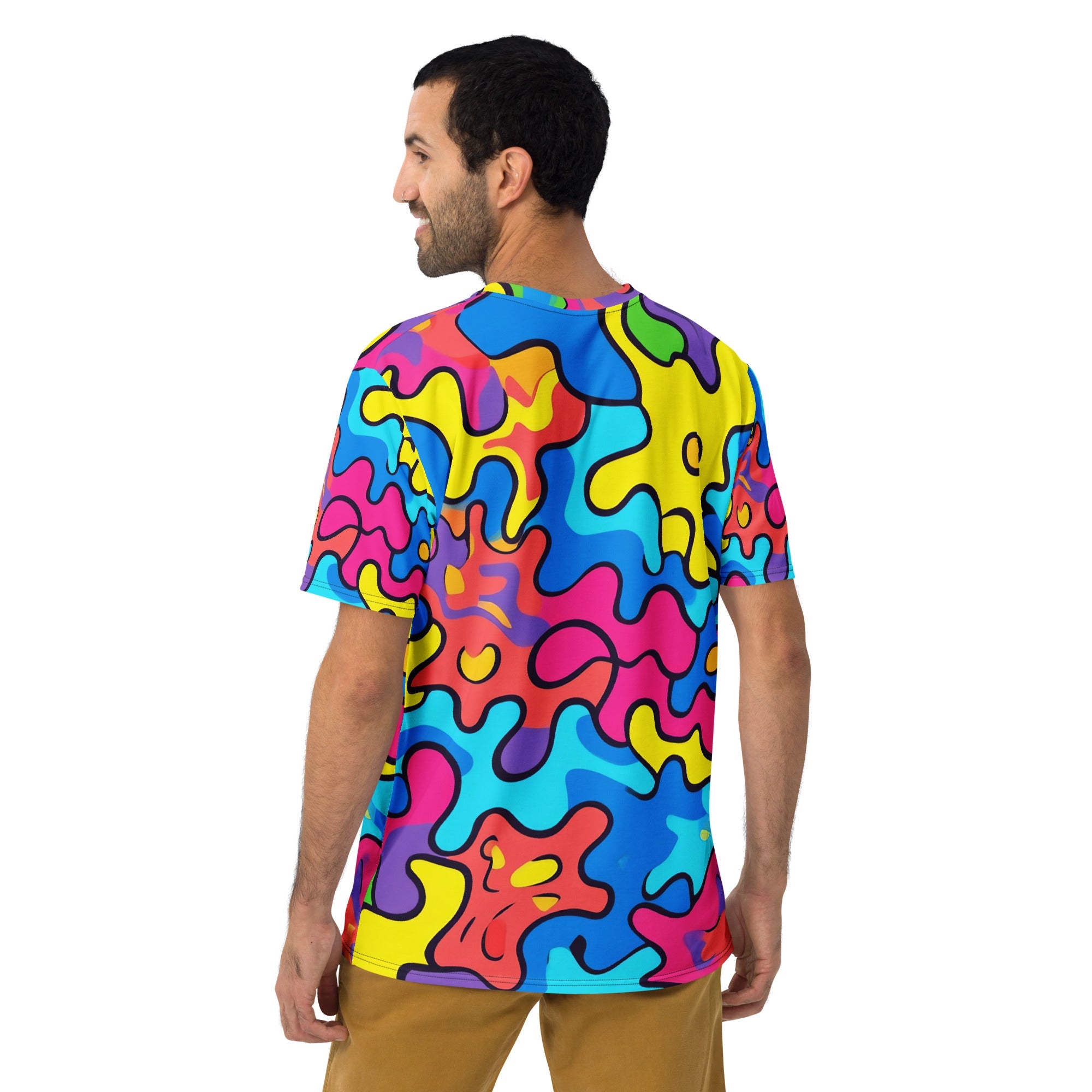 Vibrant African Energy All - Over Print T-Shirt – Tribal Abstract Design - Craig Michael Design