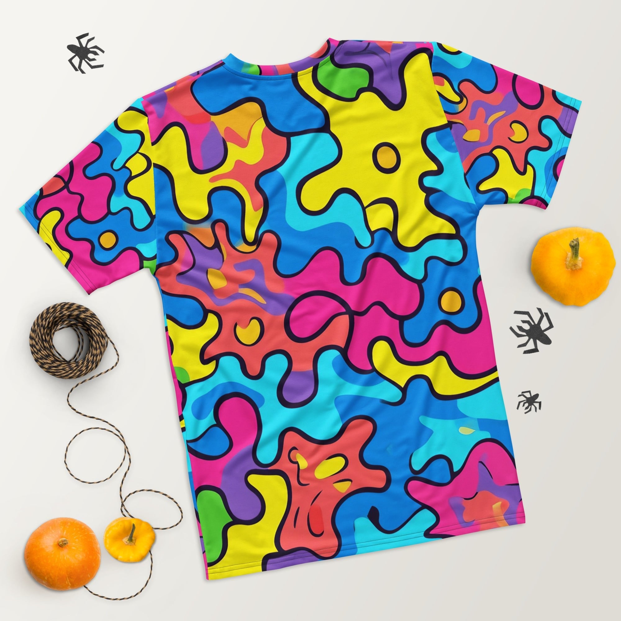 Vibrant African Energy All - Over Print T-Shirt – Tribal Abstract Design - Craig Michael Design