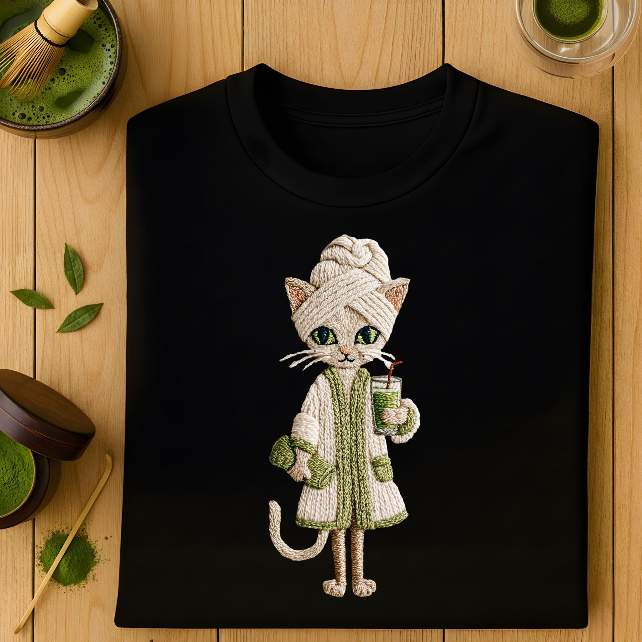 Wellness Kitty T-Shirt – Self - Love & Relaxation - Craig Michael Design