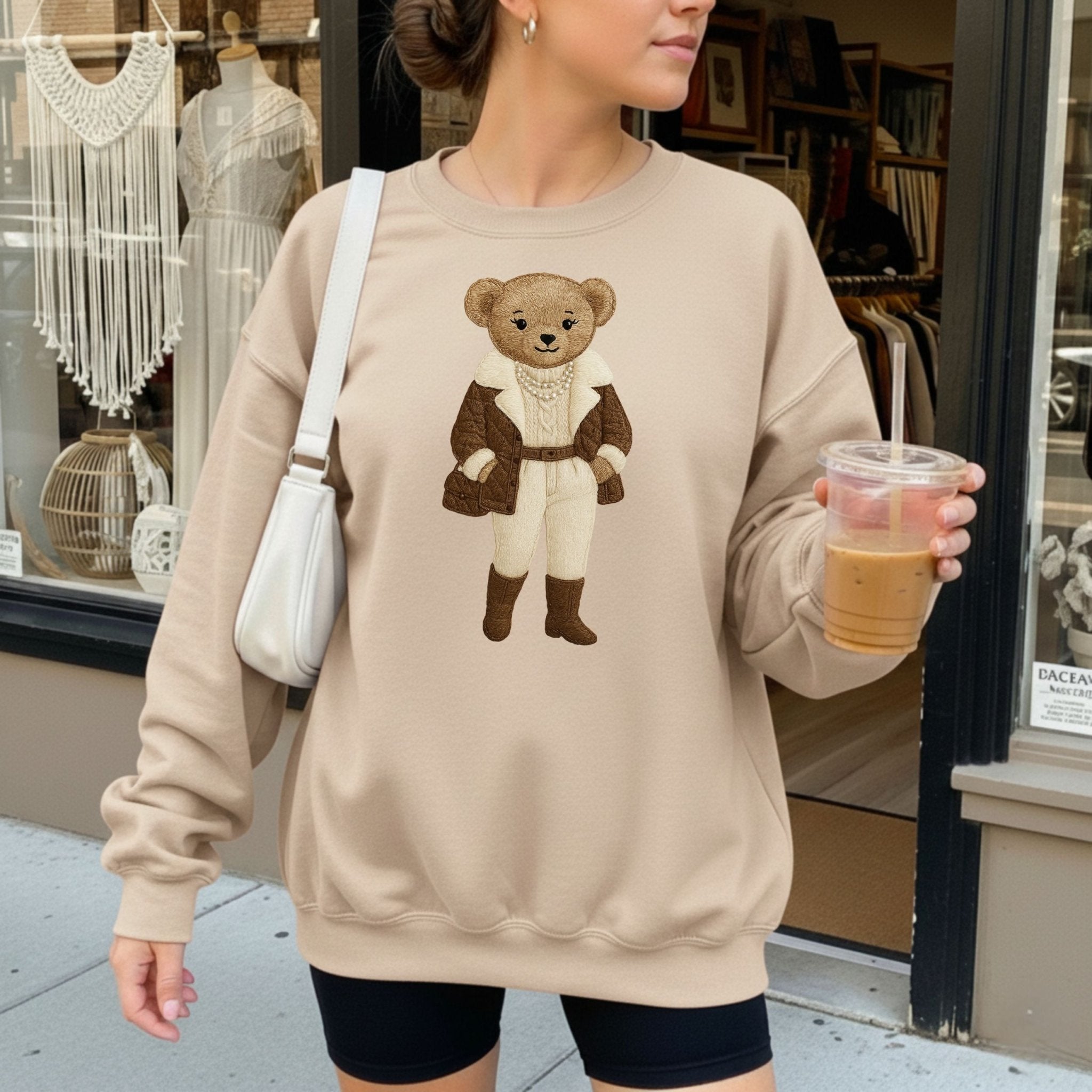 Winter Fashion Teddy Sweatshirt - Craig Michael Design