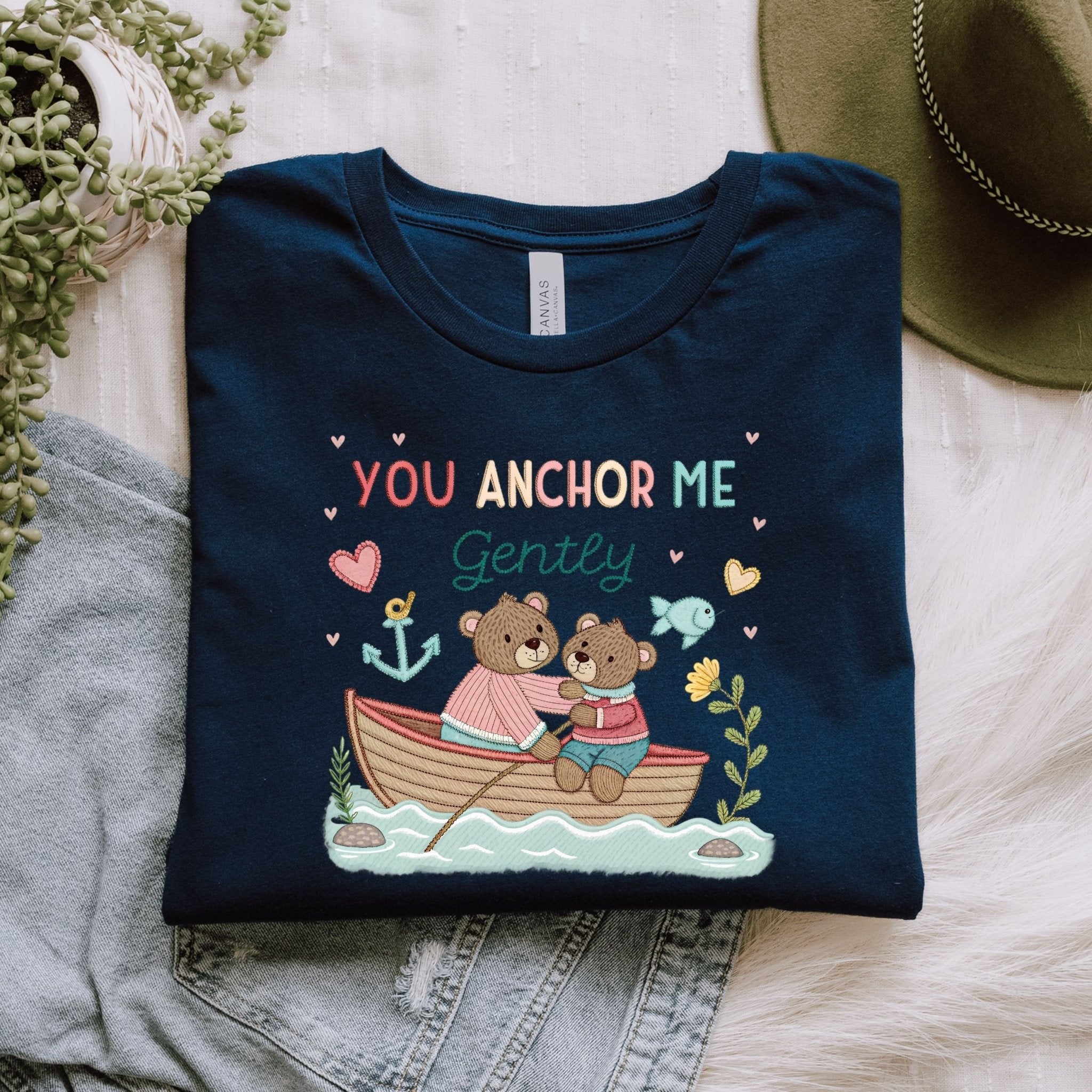 You Anchor Me Gently Shirt, Gay Bear Couple T-Shirt - Craig Michael Design