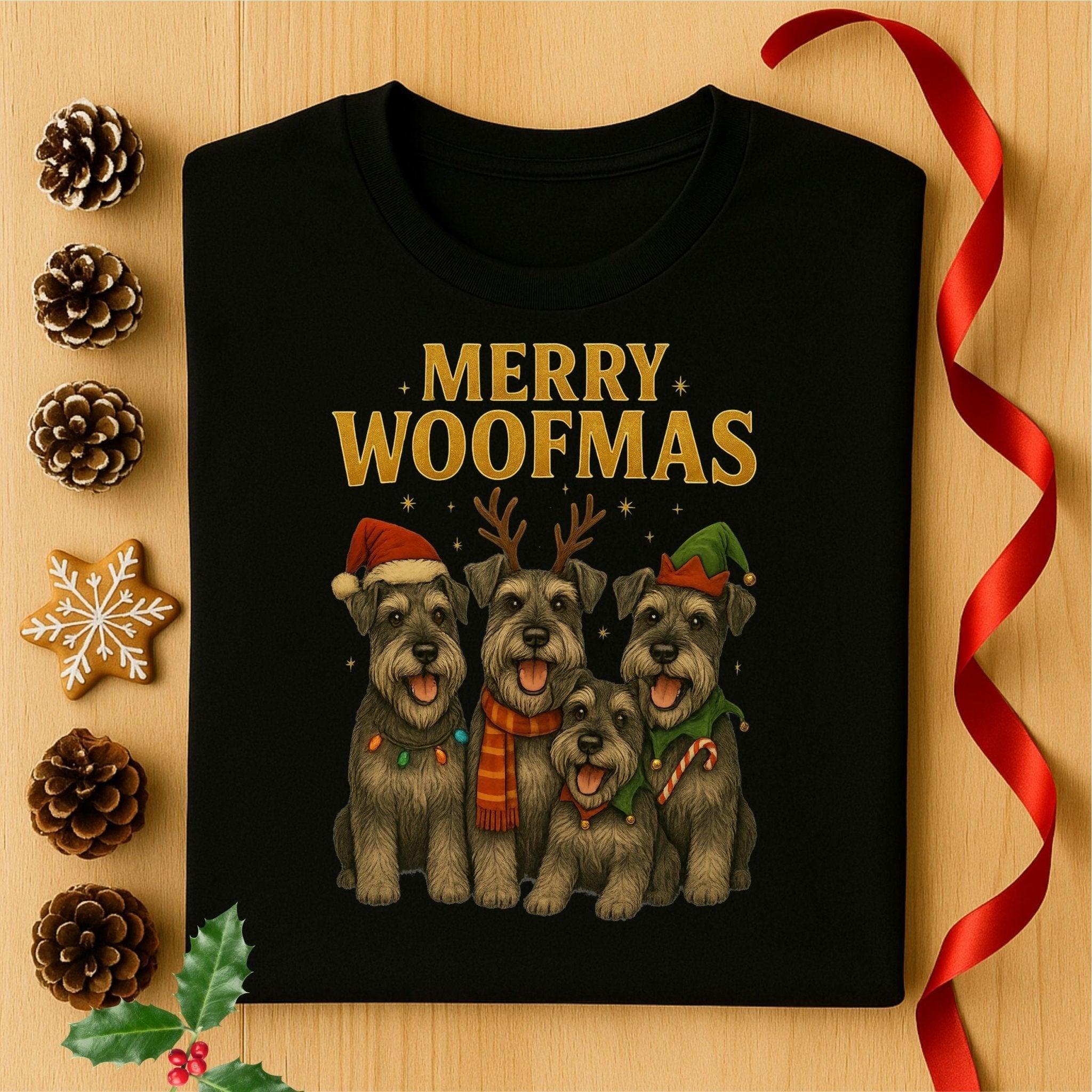 Christmas Dog T-shirts 2025 - Craig Michael Design
