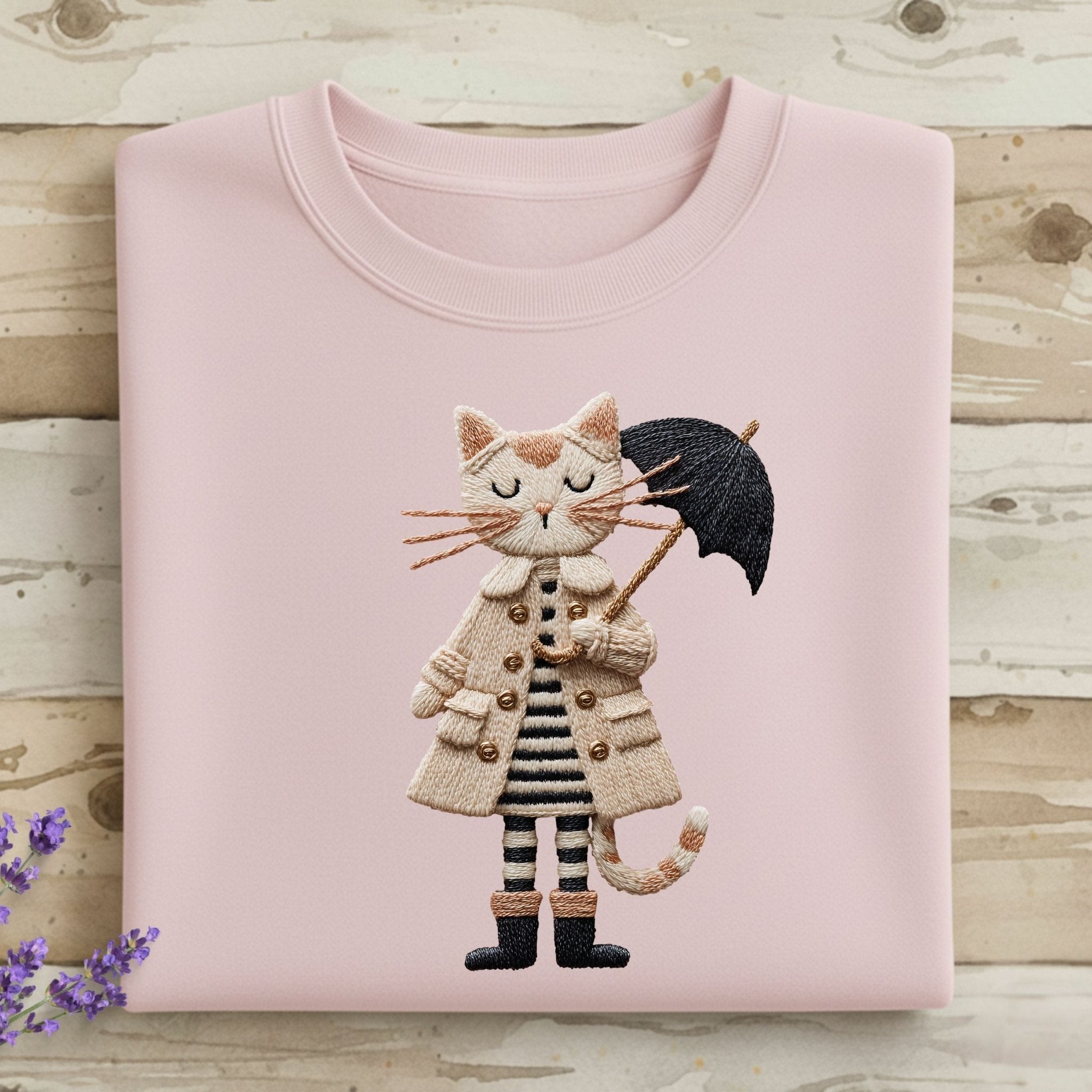 Kitty in Paris Sweatshirts - Craig Michael Design