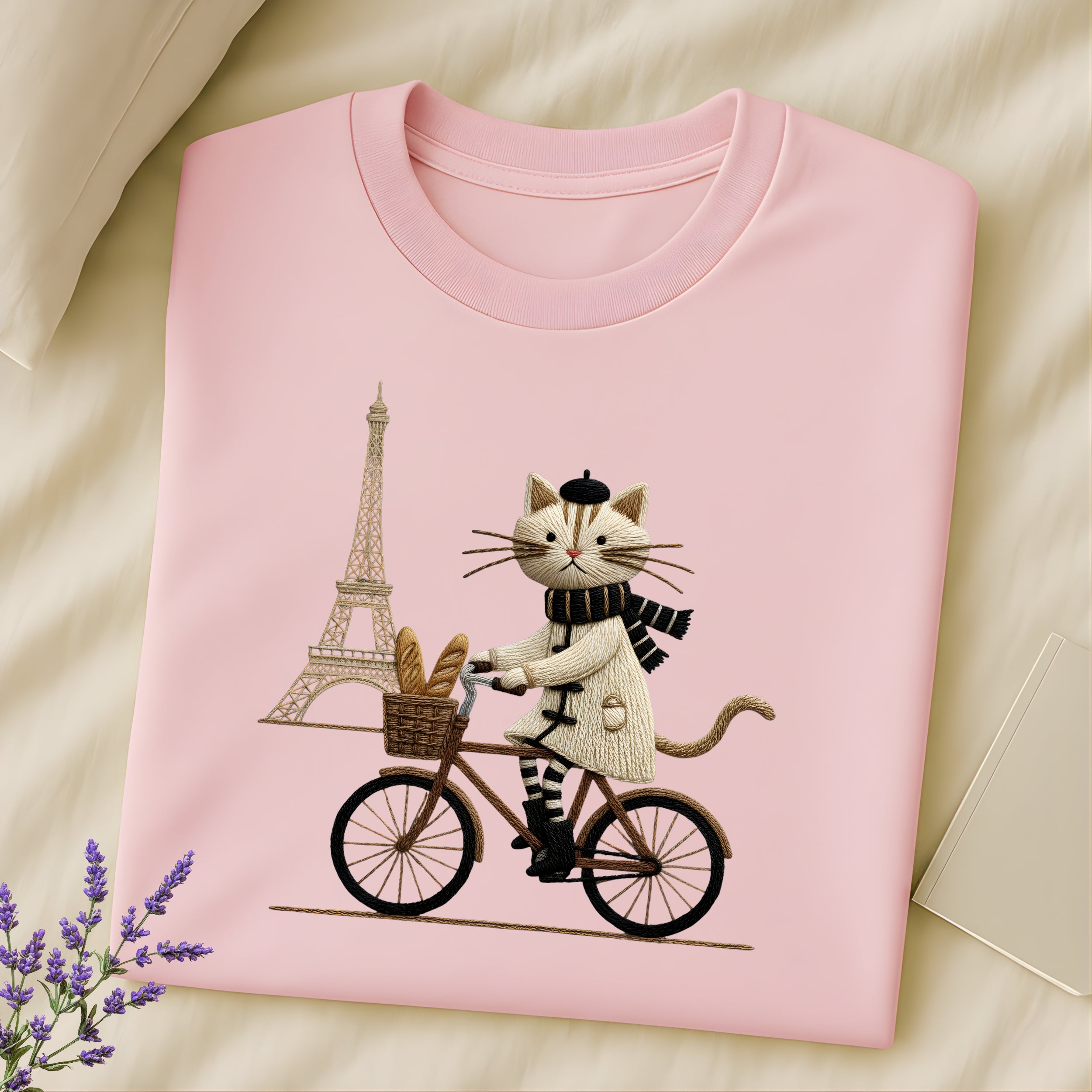 Paris Kitty T-Shirt – La Bicyclette Parisienne