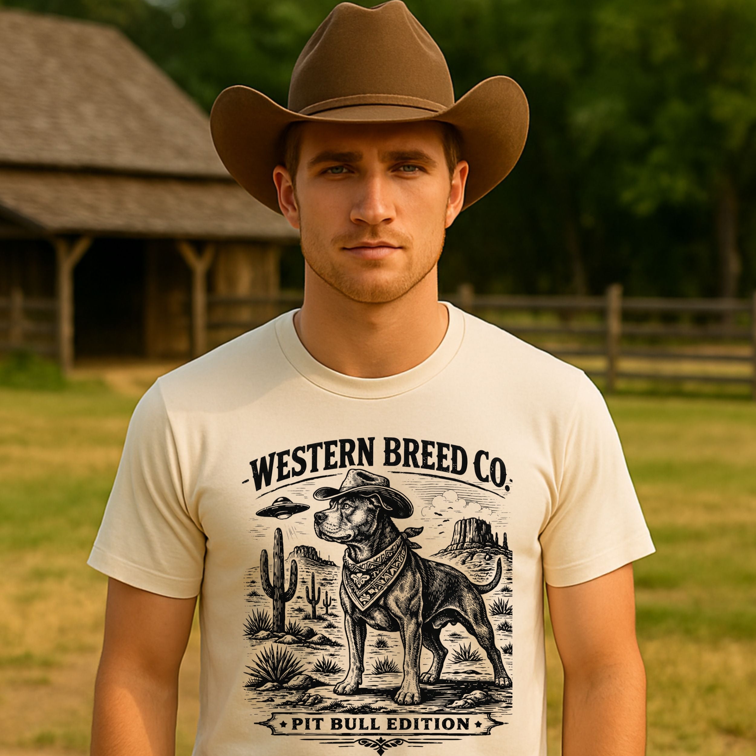 Western Breed Co Pit Bull Edition T-shirt for Dog Lovers