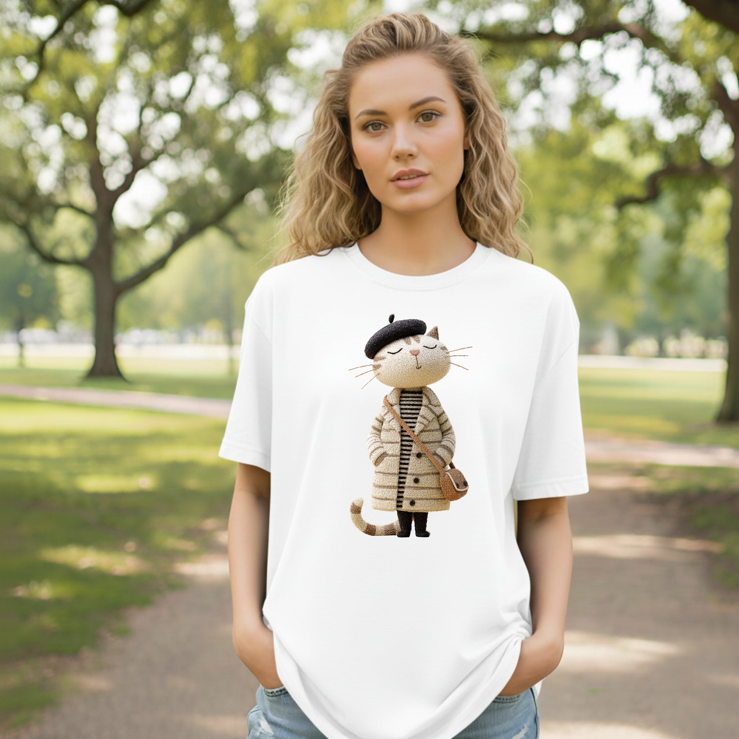 Paris Dame T-Shirt – La Mode à Paris