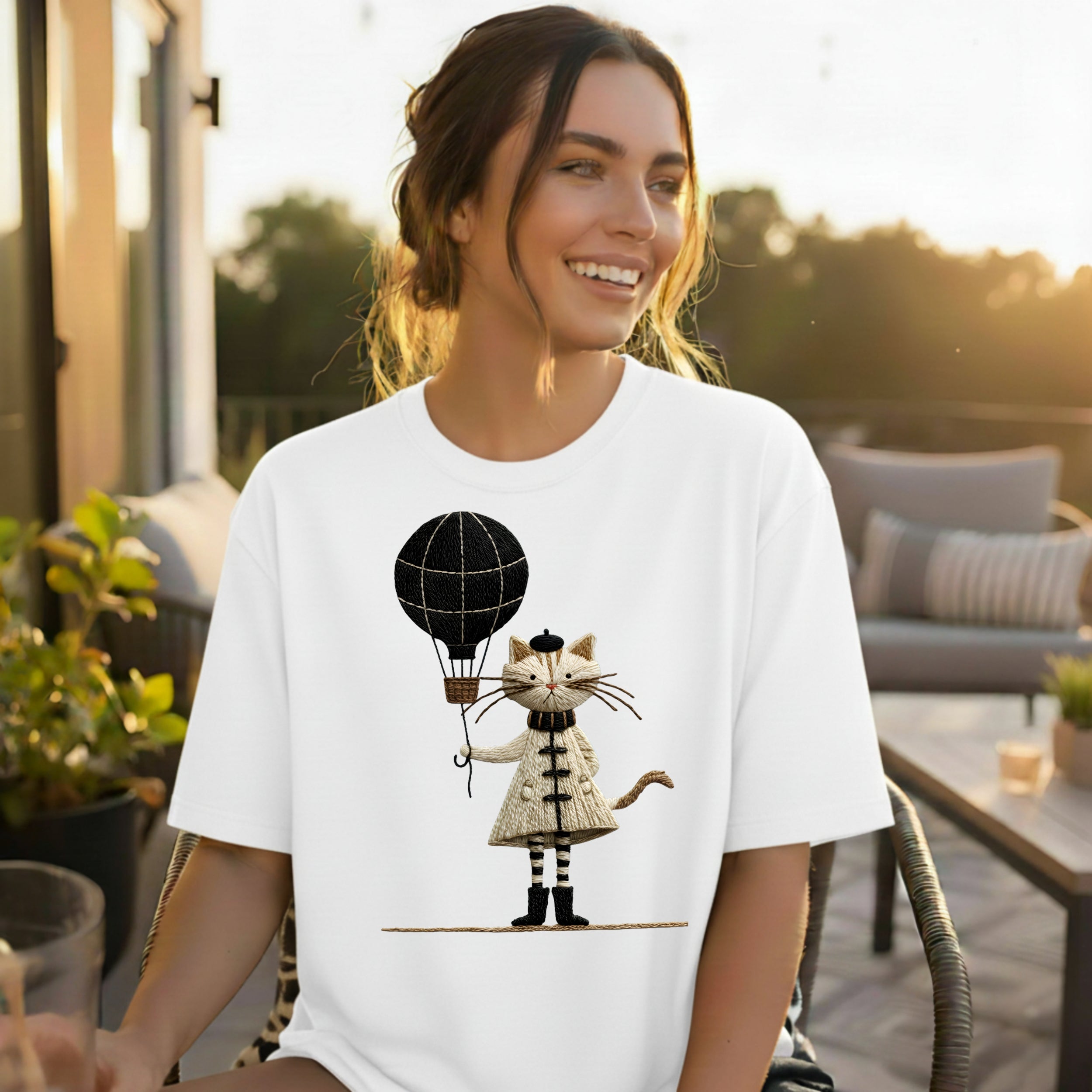Paris Kitty T-Shirt – Le Ballon Parisien
