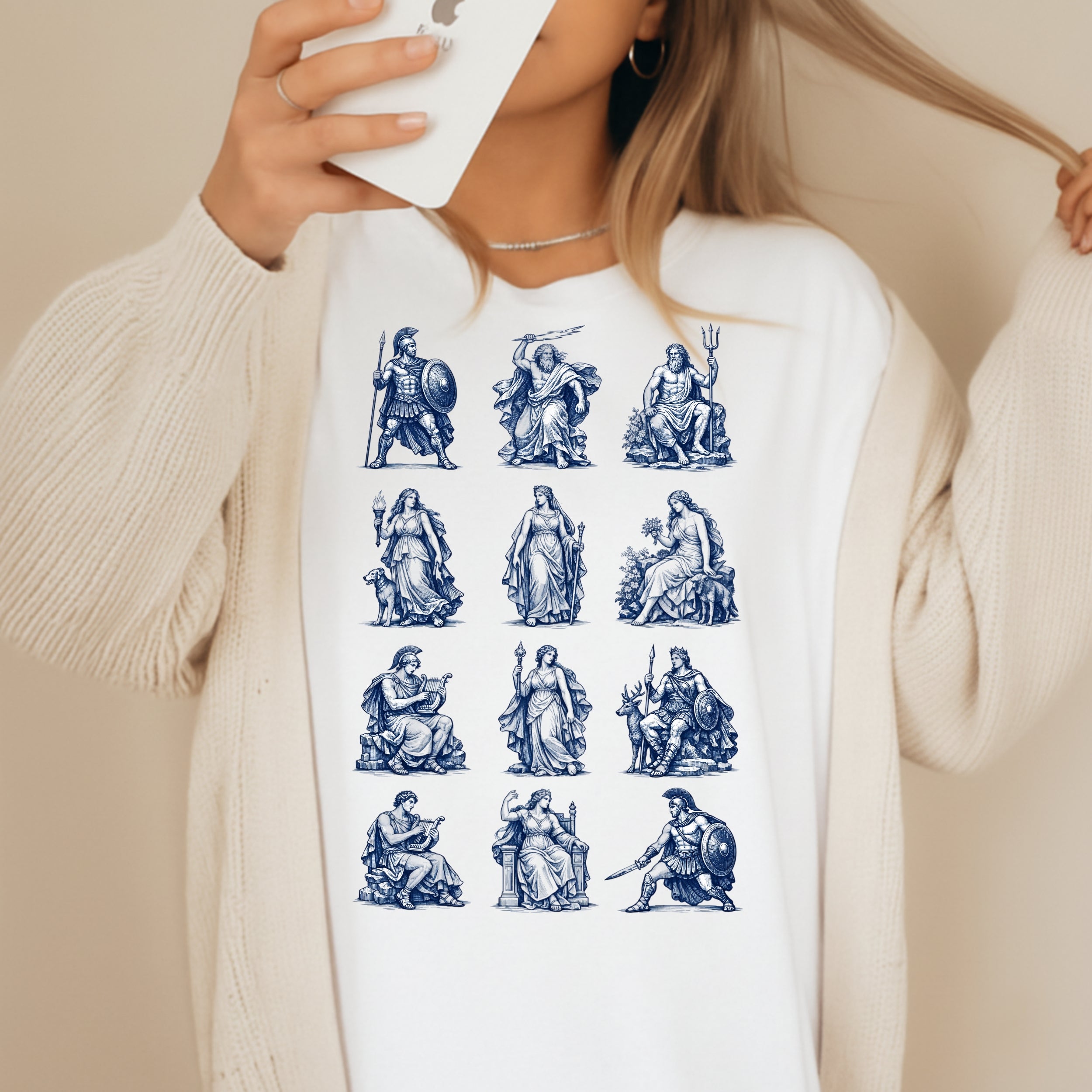 Greek Mythology Gods and Goddesses Graphic Shirt