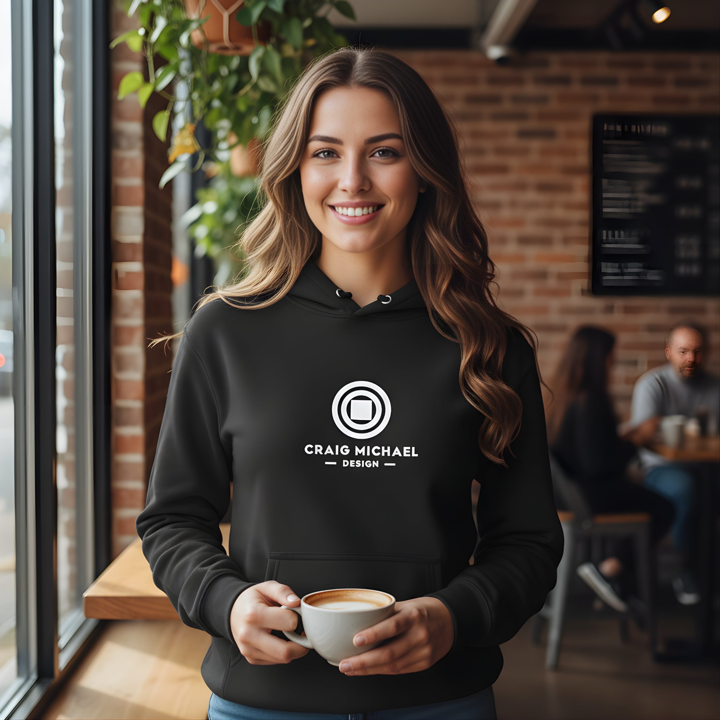 Hoodie — Craig Michael Logo Minimal Pullover