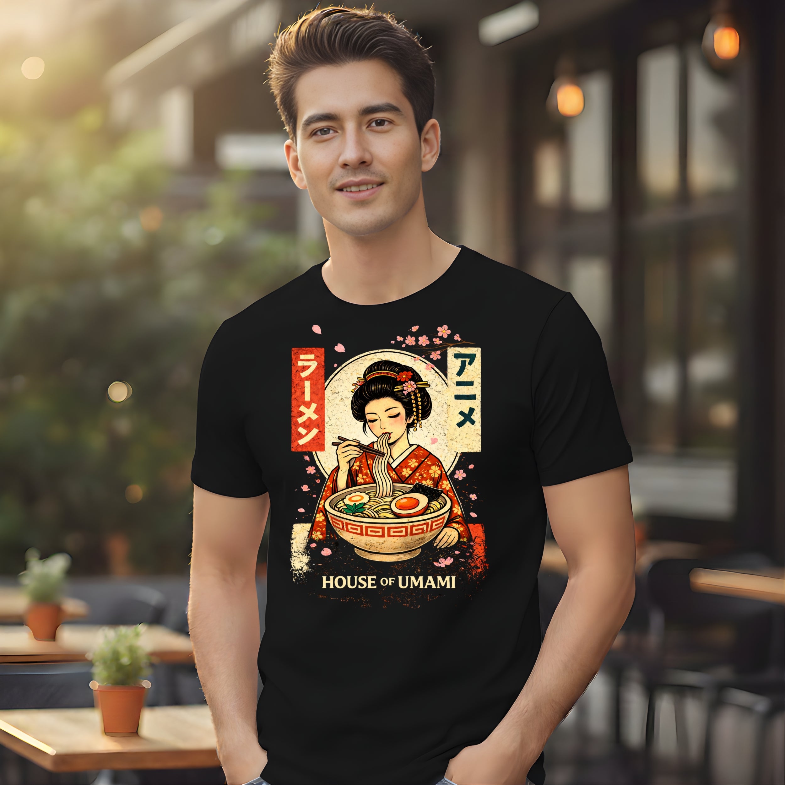 Japanese Ramen Anime House of Umami T-shirt