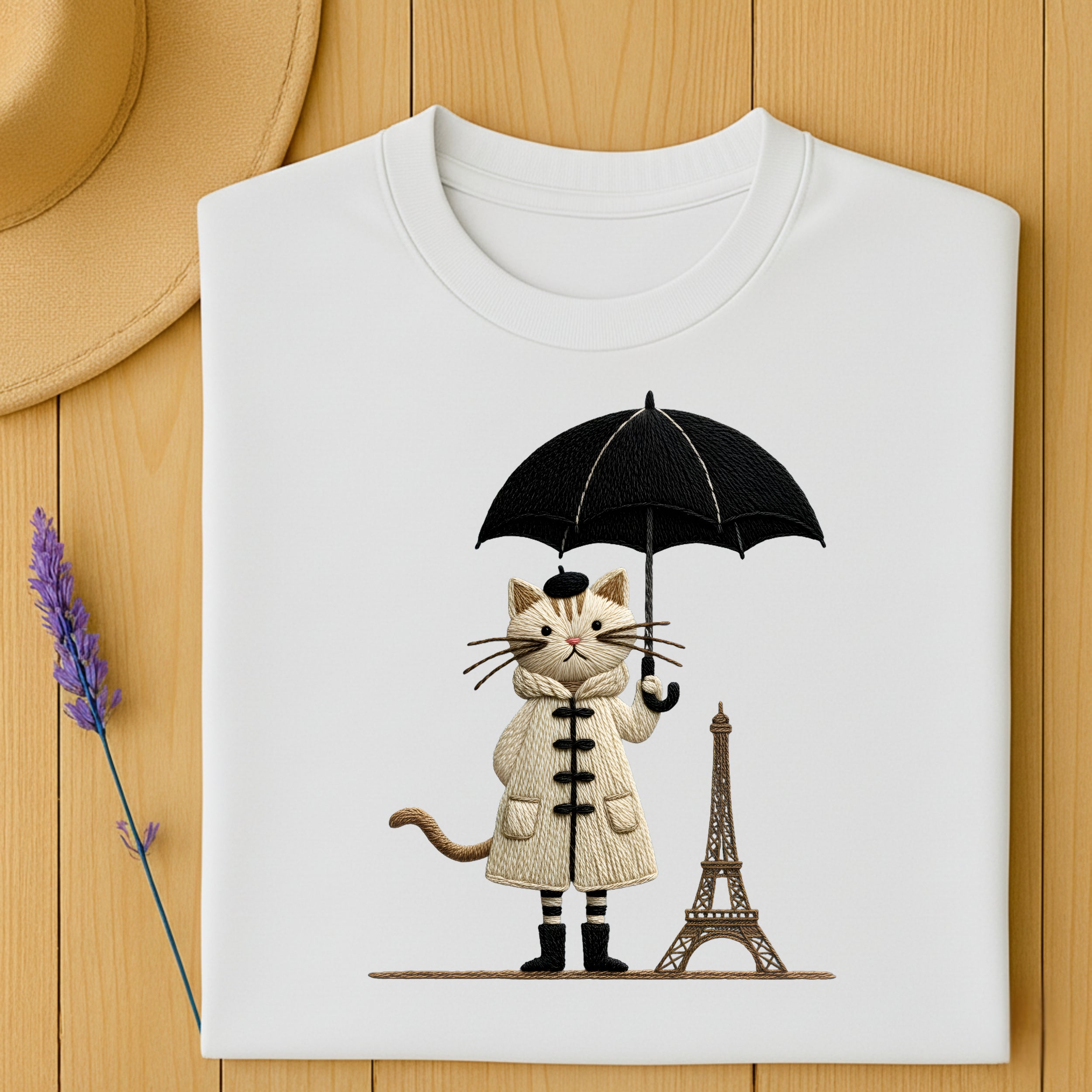 Paris Kitty T-Shirt – La Pluie à Paris