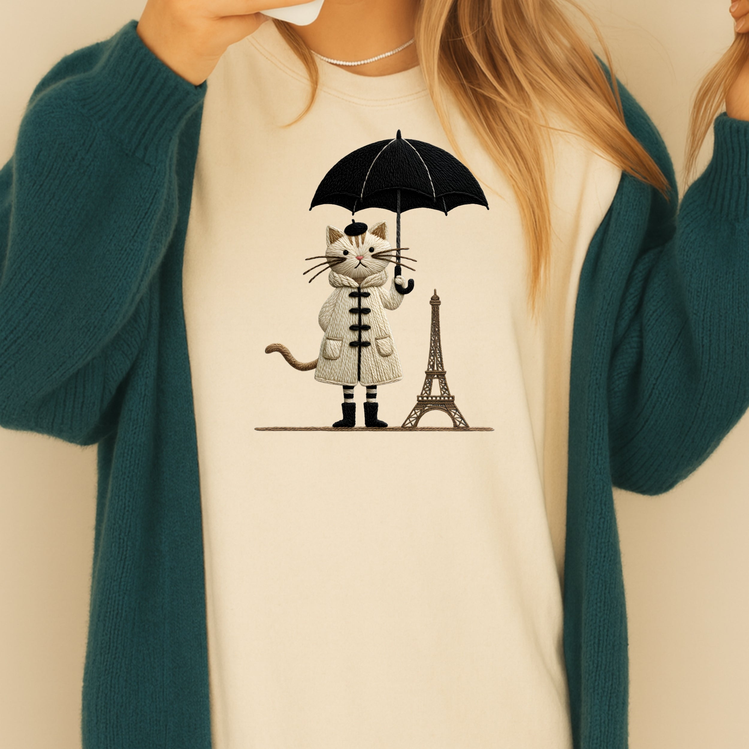Paris Kitty T-Shirt – La Pluie à Paris