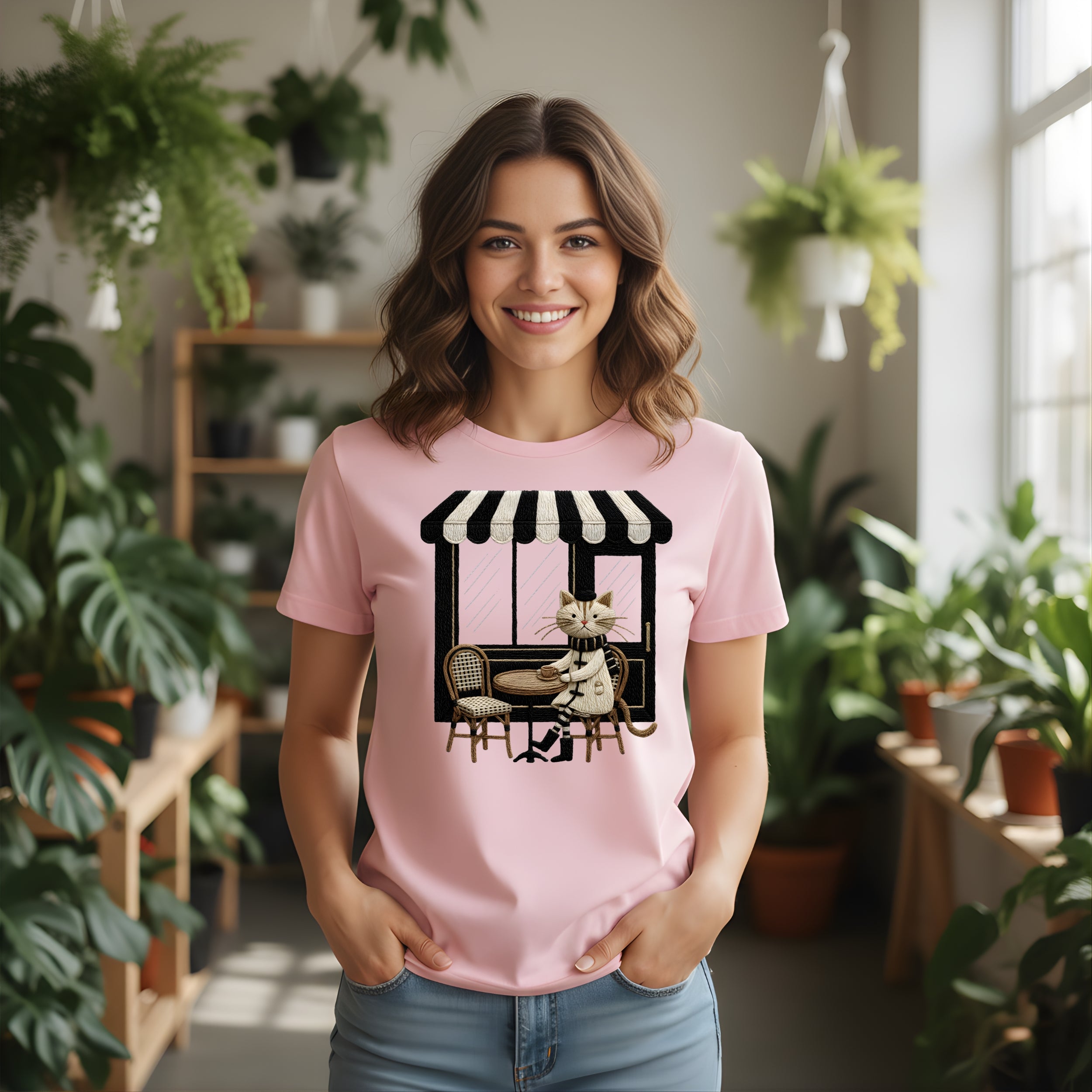 Paris Kitty T-Shirt – Le Café Parisien