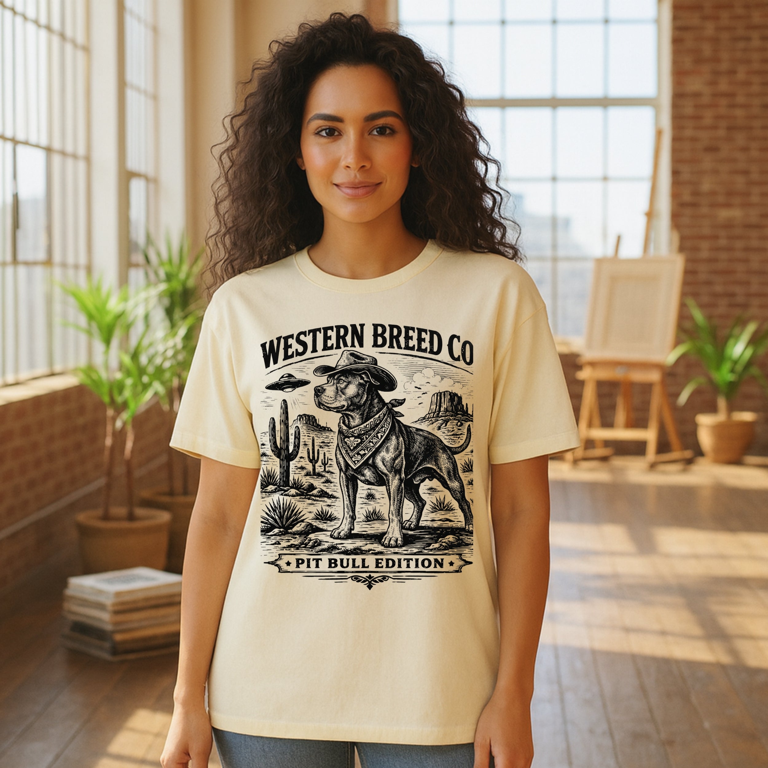 Western Breed Co Pit Bull Edition Graphic Tee