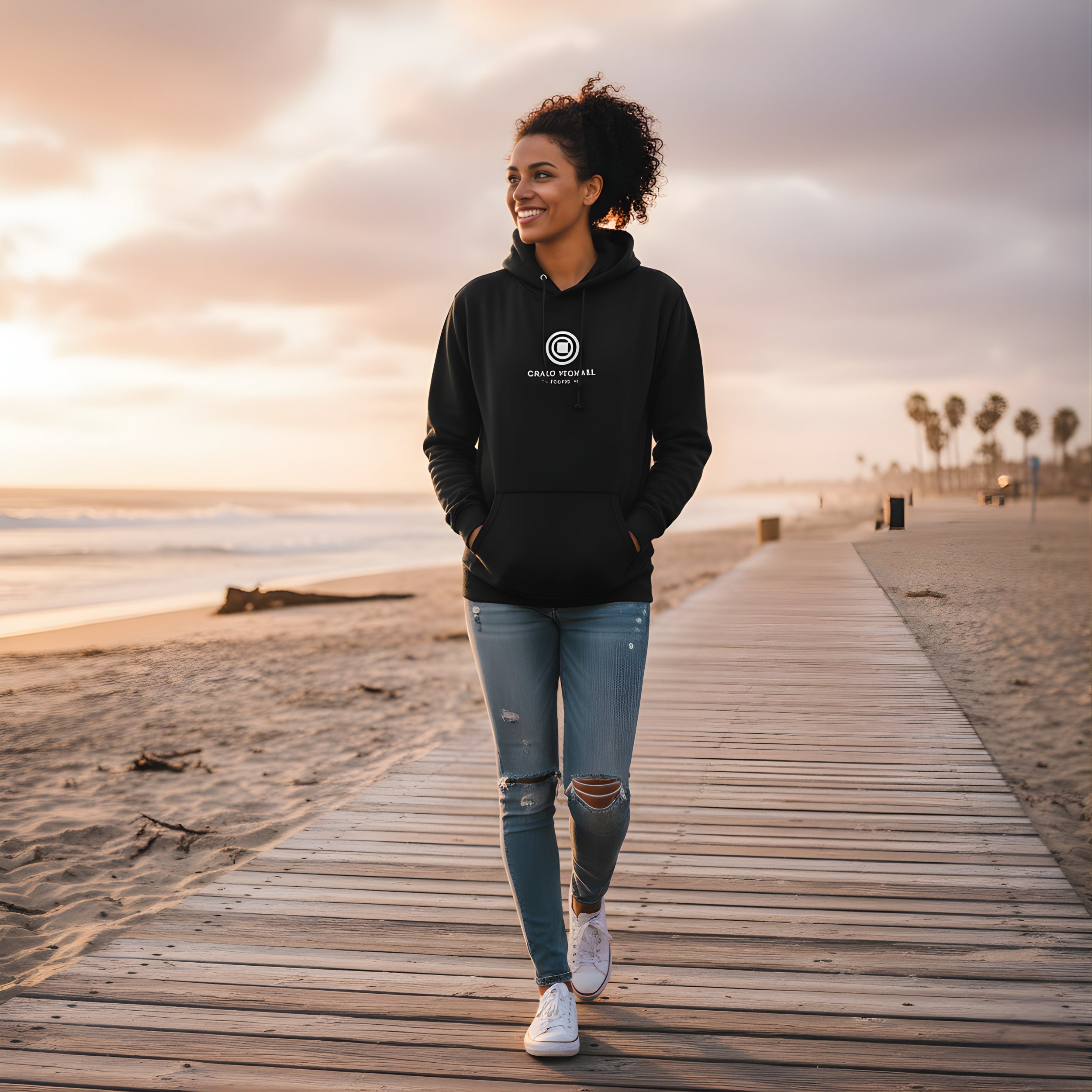 Hoodie — Craig Michael Logo Minimal Pullover