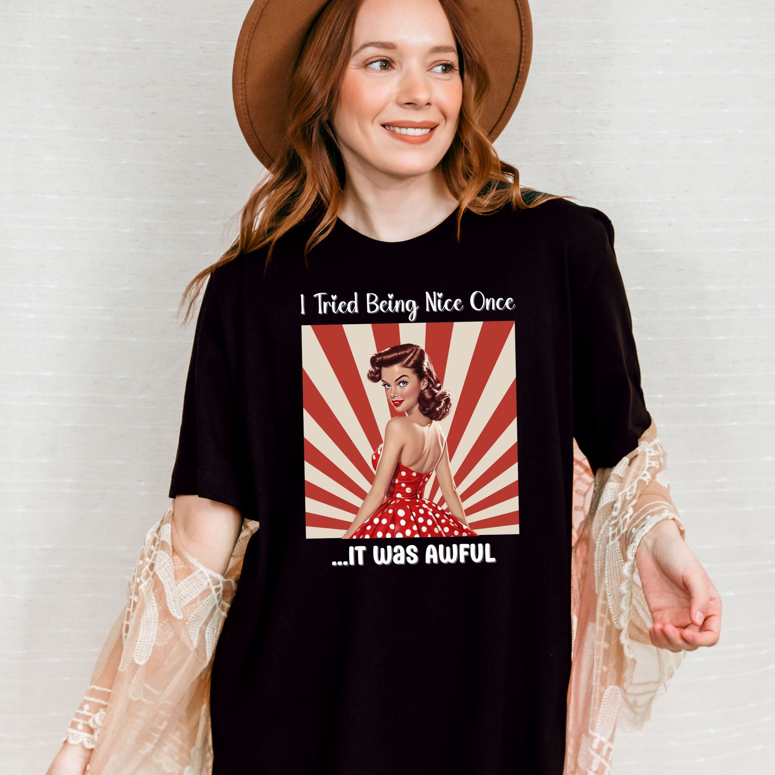 I Tried Being Nice Once It Was Awful T-Shirt product