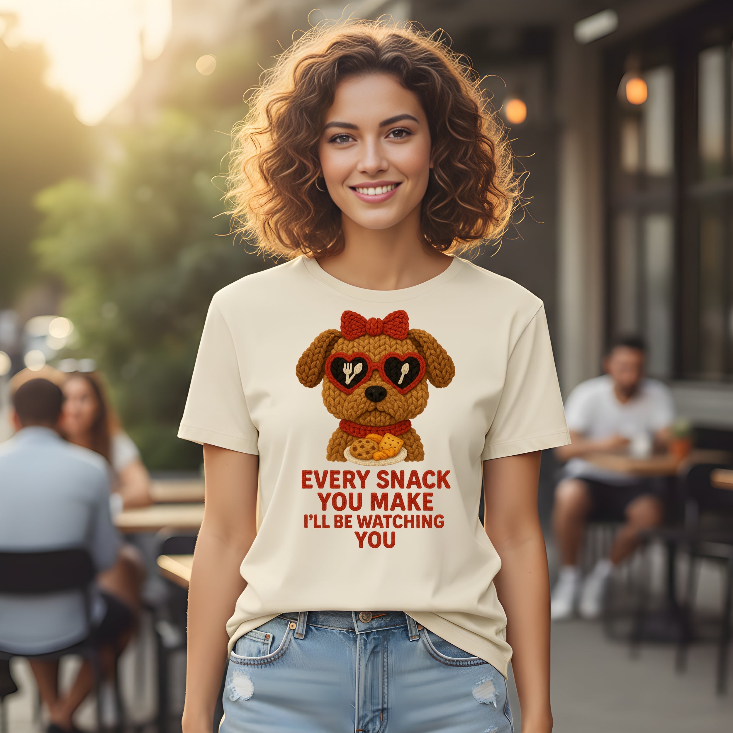 Every Snack You Make I'll Be Watching You T-Shirt