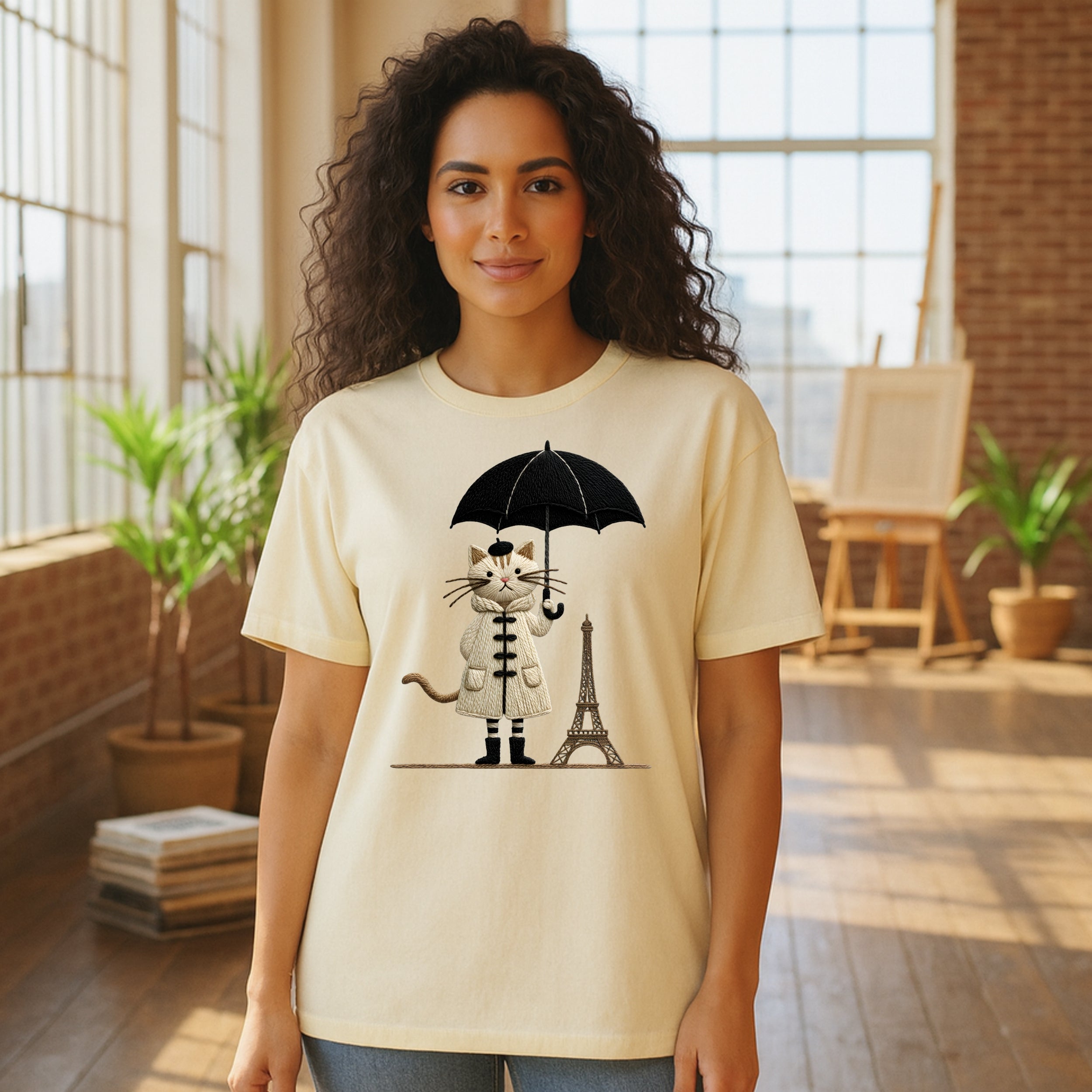 Paris Kitty T-Shirt – La Pluie à Paris