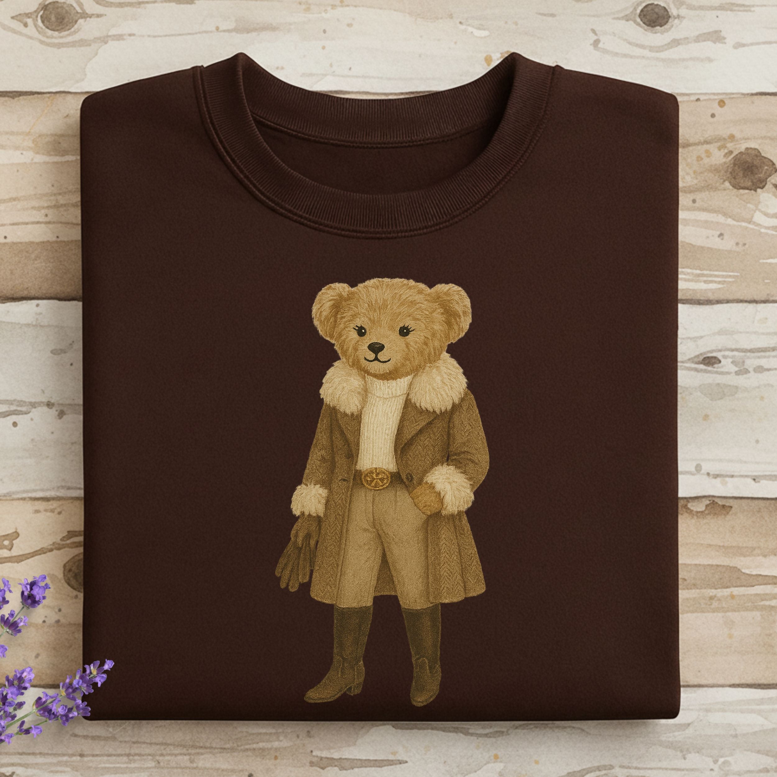 Teddy Bear Dressed in Winter Attire Shirt Product