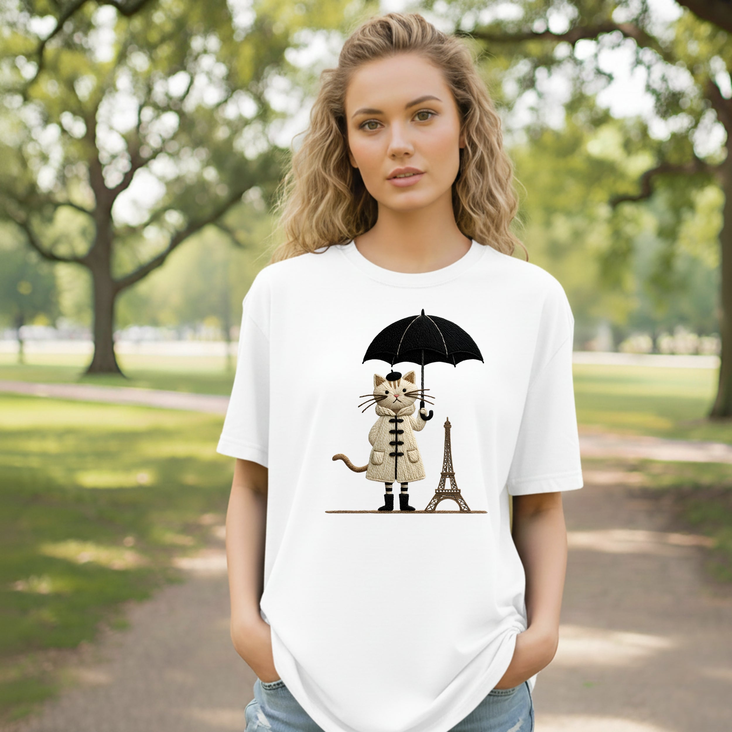 Paris Kitty T-Shirt – La Pluie à Paris