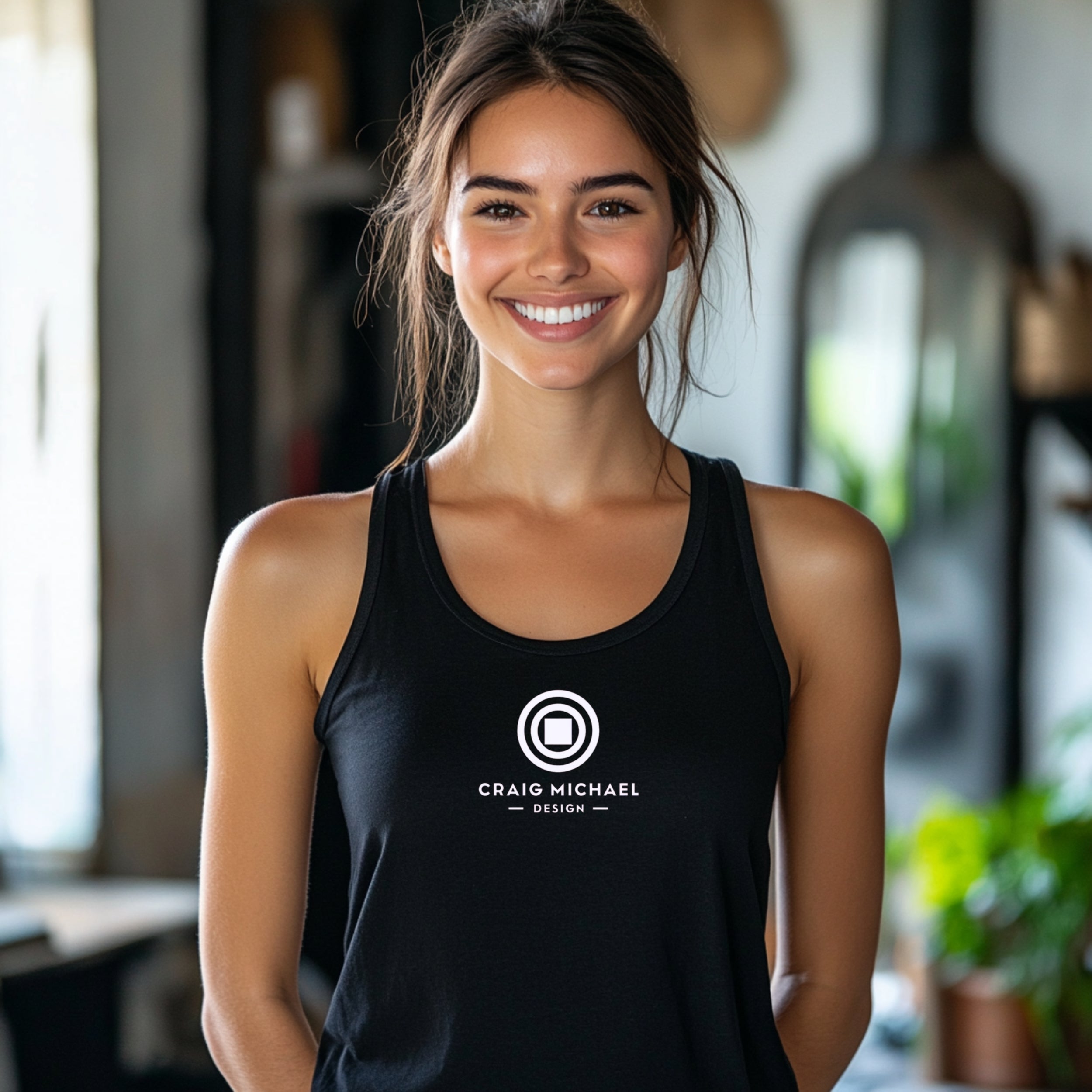 Tank Top — Craig Michael Logo Minimal Design