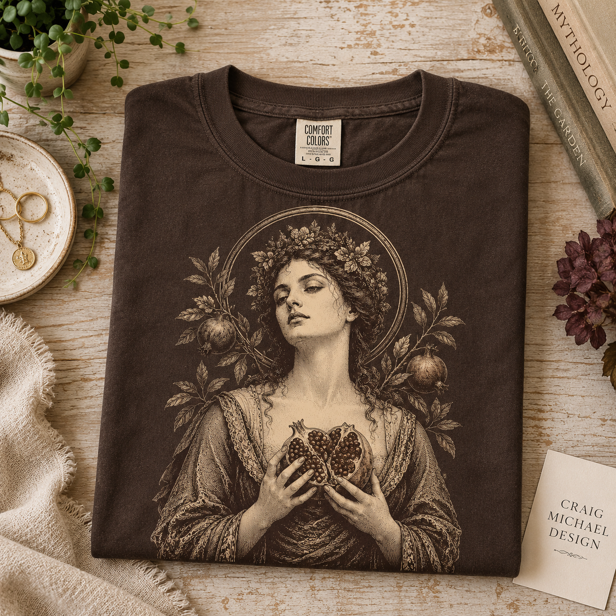 Persephone — Dark Pantheon Tee