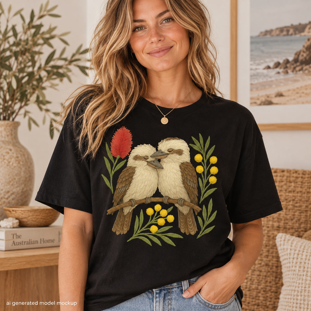 Kookaburra T-Shirt – Australian Native Bird Collection