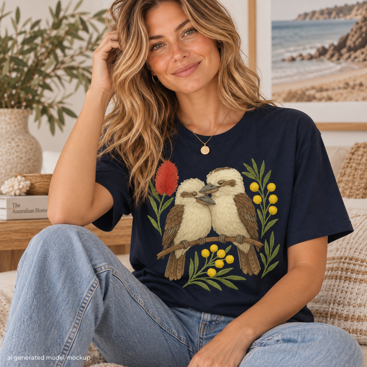 Kookaburra T-Shirt – Australian Native Bird Collection