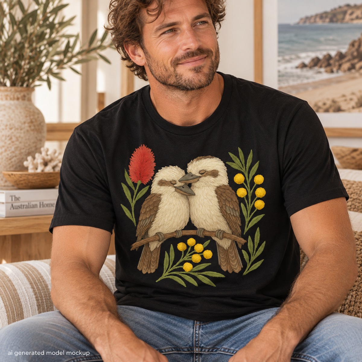 Kookaburra T-Shirt – Australian Native Bird Collection
